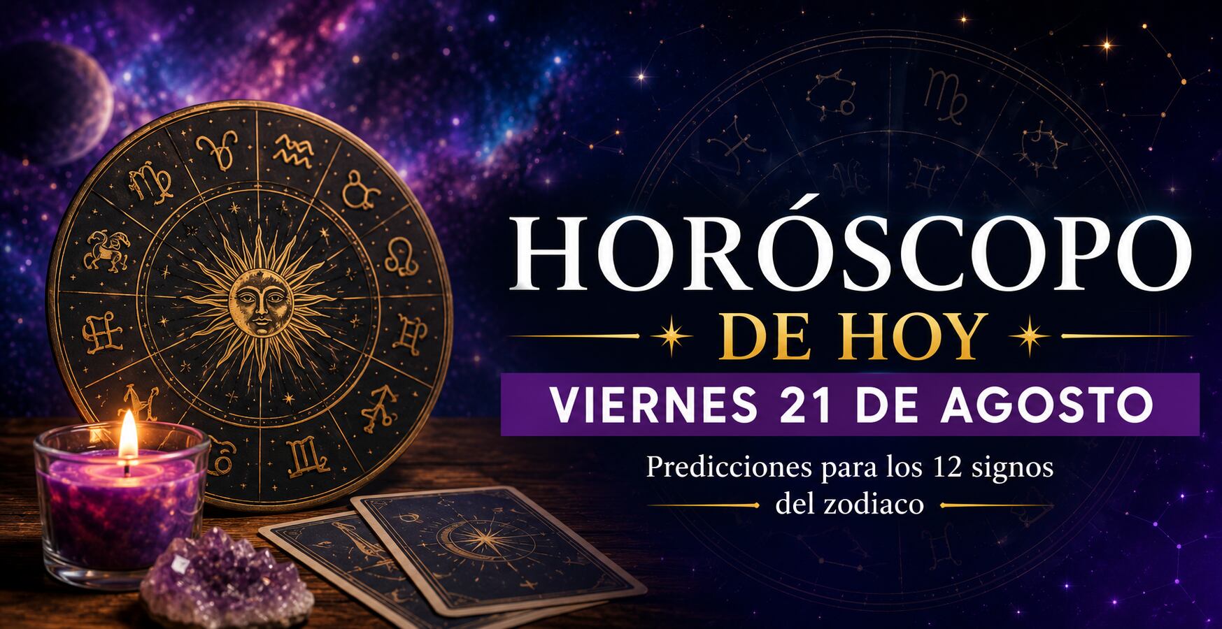 Horóscopo hoy: Mhoni Vidente revela qué le espera a cada signo este 21 de agosto