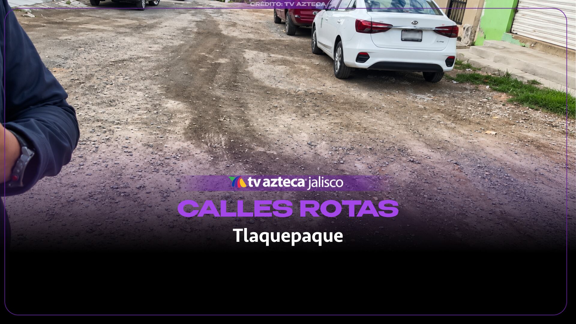 Denuncian calles intransitables, caídas de adultos mayores e inseguridad en Los Puestos, Tlaquepaque