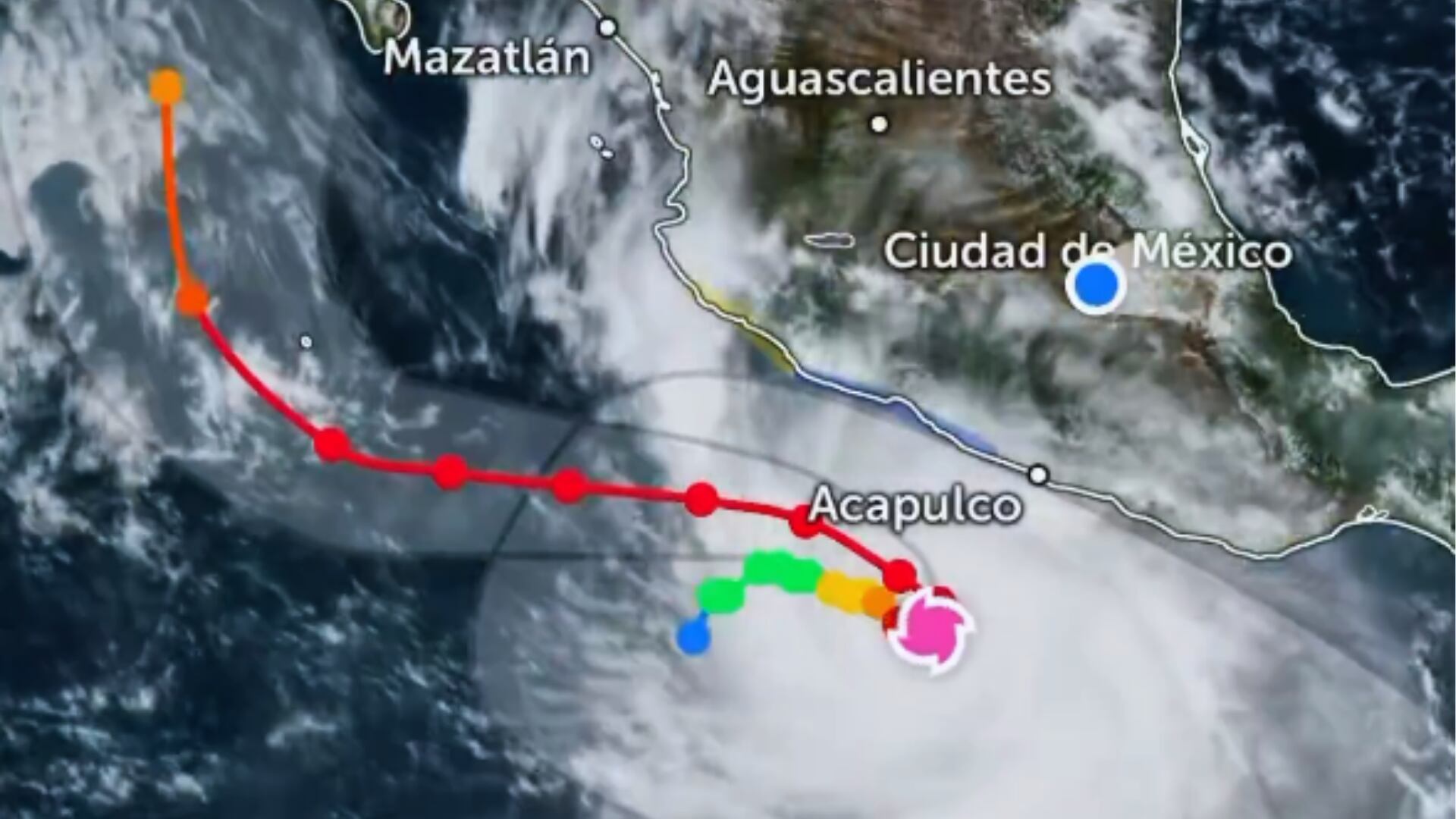 ¿Está cerca de Jalisco? Esta es la distancia a la que se encuentra el huracán Polo HOY