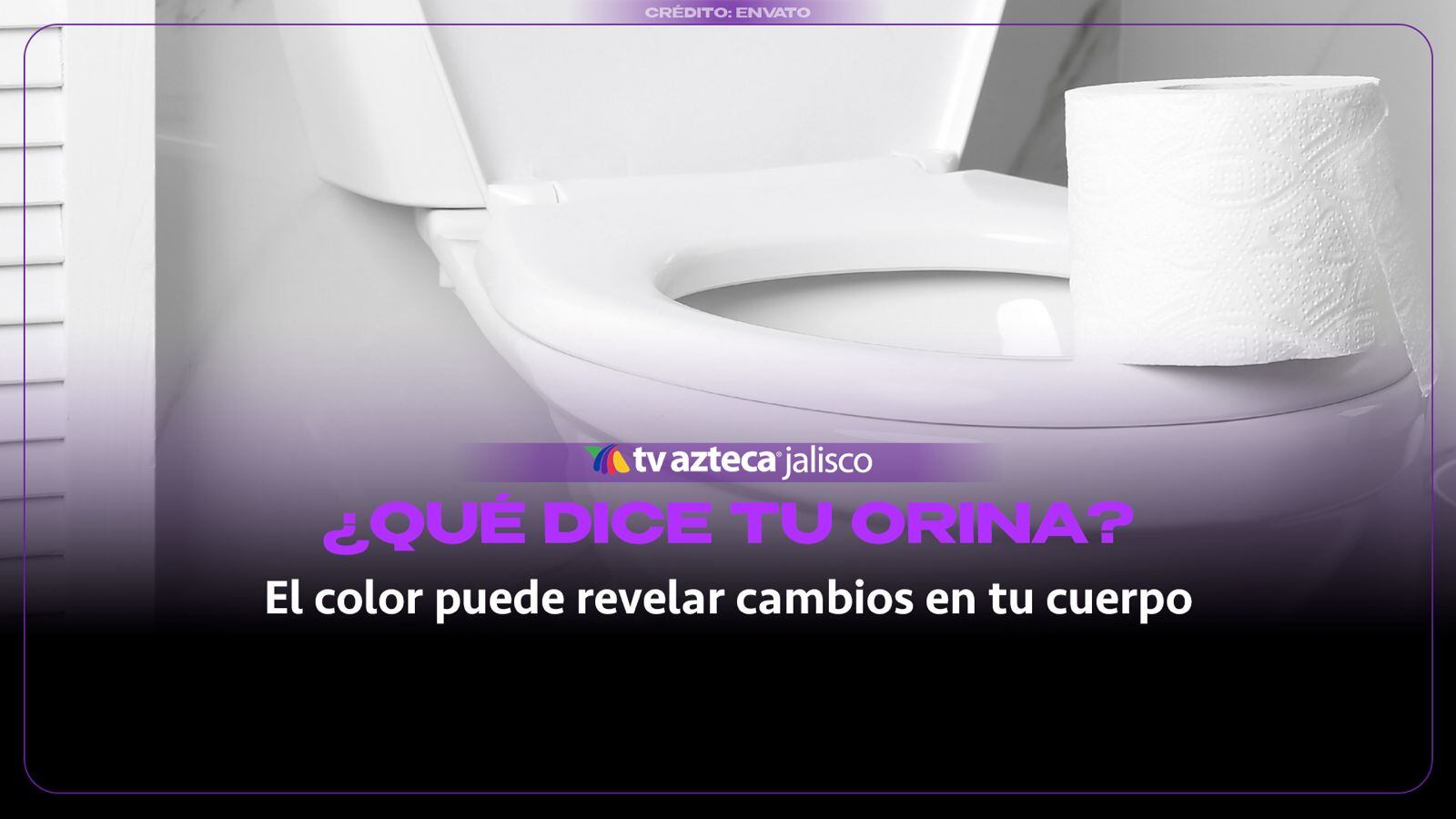¿Tu orina es amarilla, naranja o café? Los colores que podrían alertarte sobre tu salud