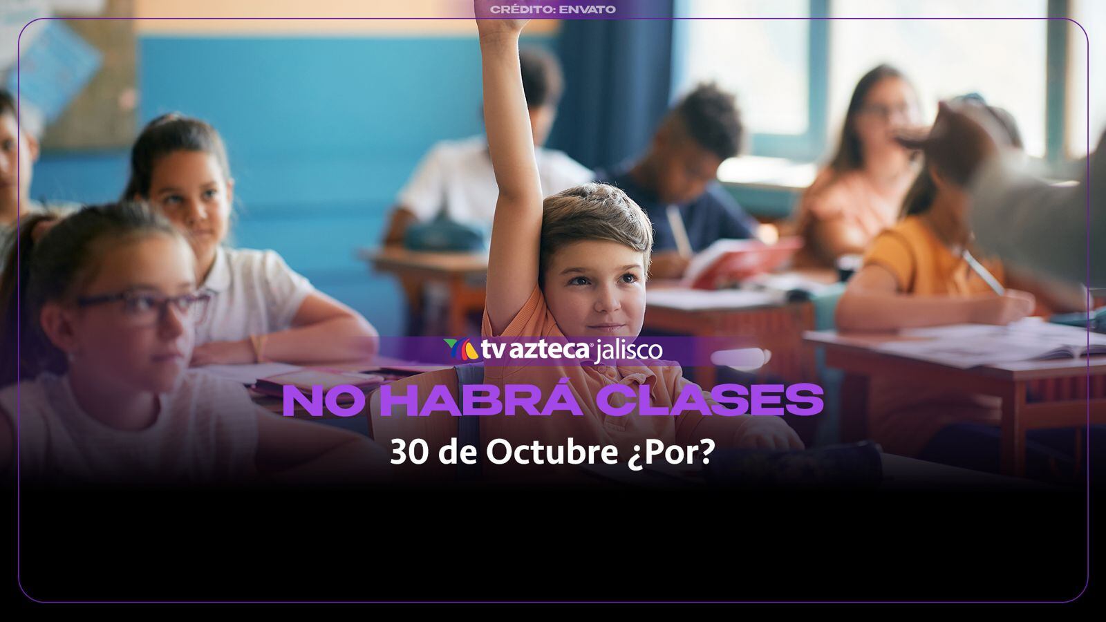 ¡CONFIRMADO! SEP anuncia SUSPENSIÓN de clases para el 30 de octubre en México; ¿cuál es la razón?