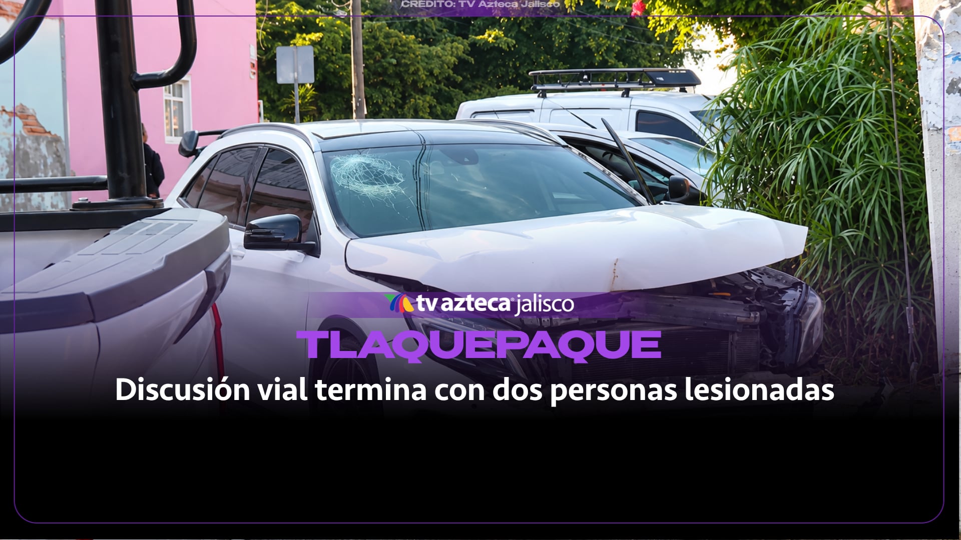 Discusión vial termina a balazos en Tlaquepaque; hay dos personas lesionadas
