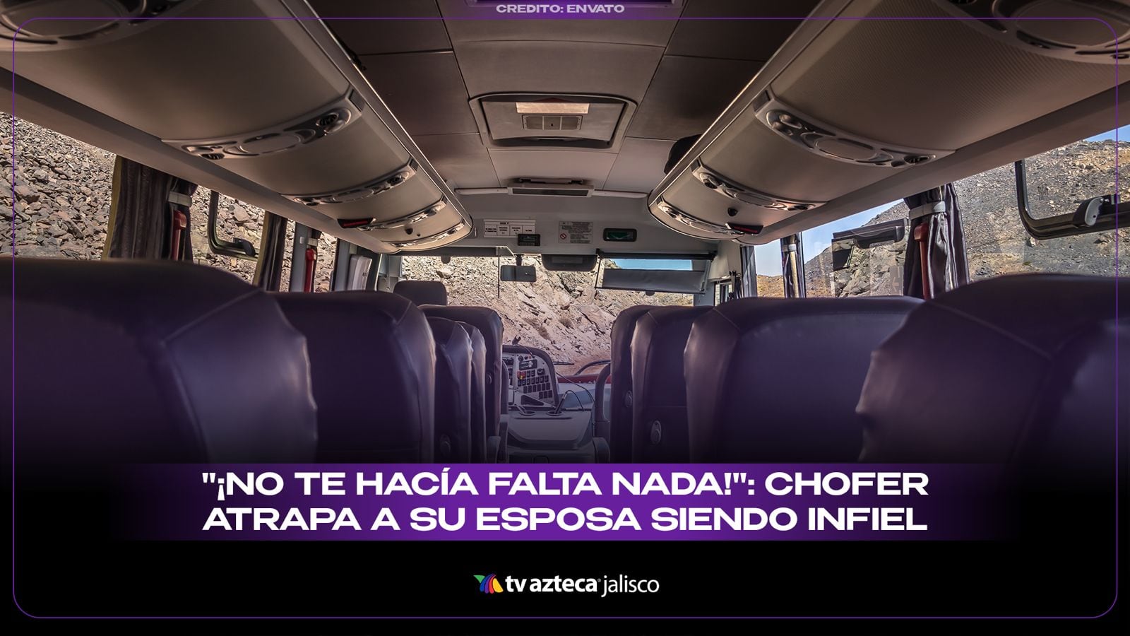 Chofer iba trabajando cuando recibió un mensaje sobre su esposa; lo que hizo después quedó grabado | VIDEO