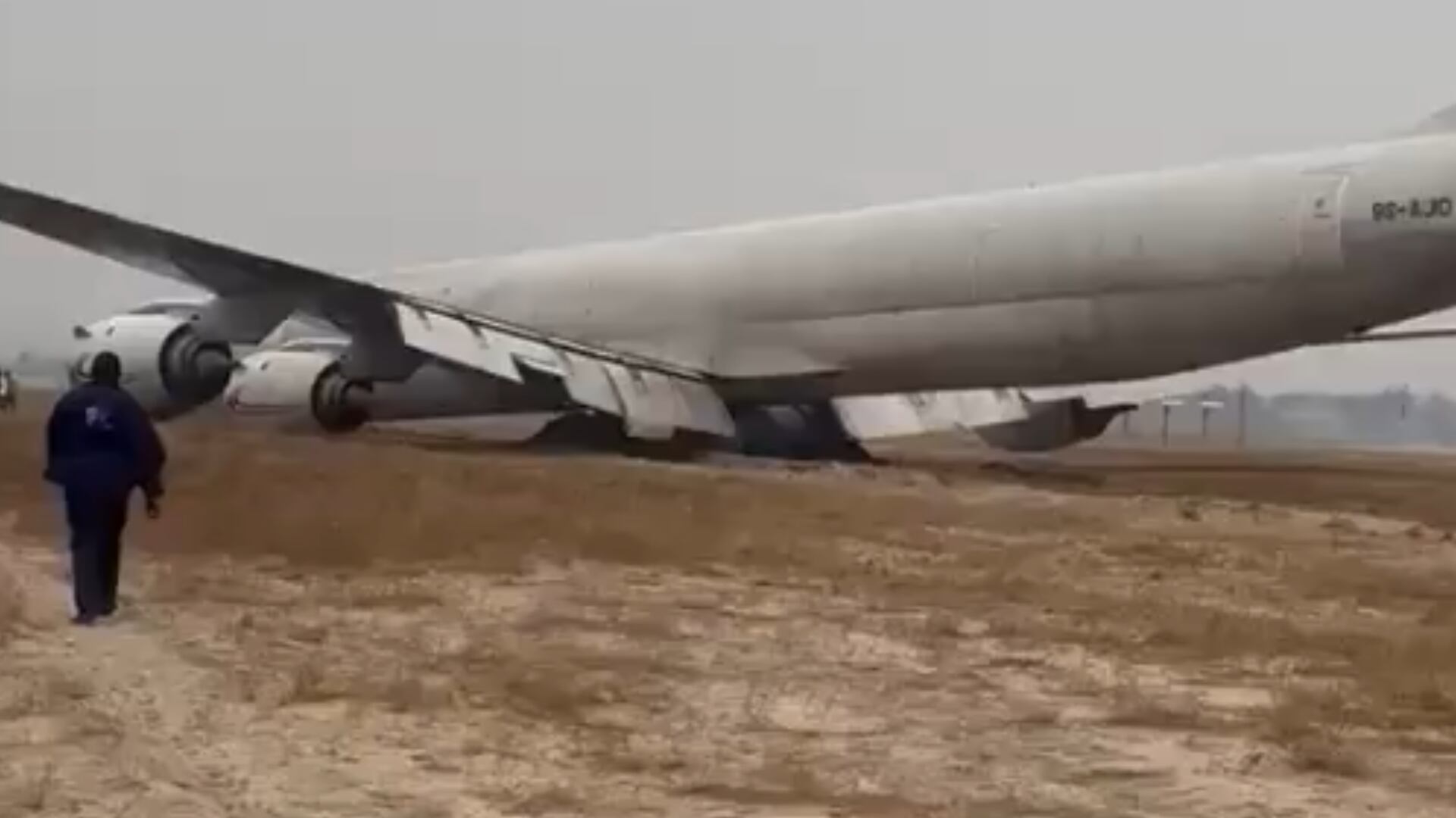VIDEO | Avión de carga sufre incidente en República Democrática del Congo; esto se sabe