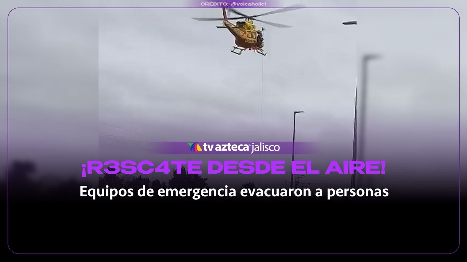 Rescatan en helicóptero a personas atrapadas por inundaciones; así fue el operativo en España (VIDEO)