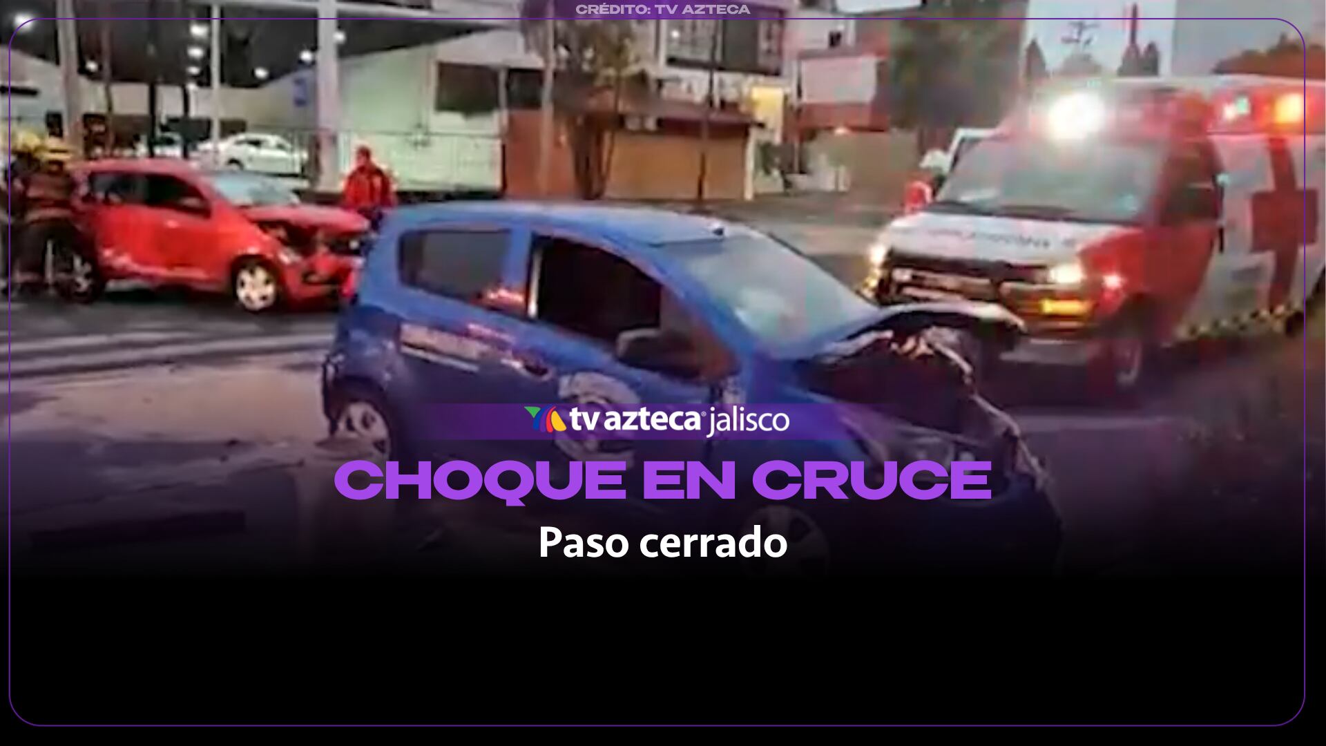 Fuerte impacto en Arcos Vallarta: Choque de frente deja un lesionado y afectaciones viales