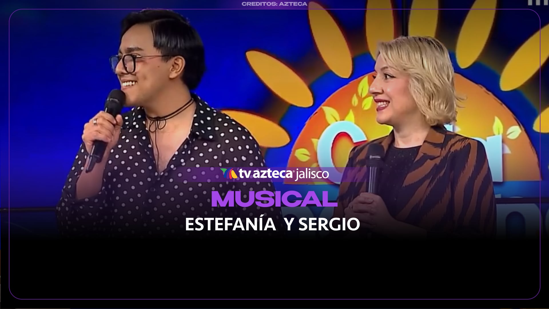 MUSICAL | Estefanía Avilés y Sergio Canales llegan a Cada Mañana