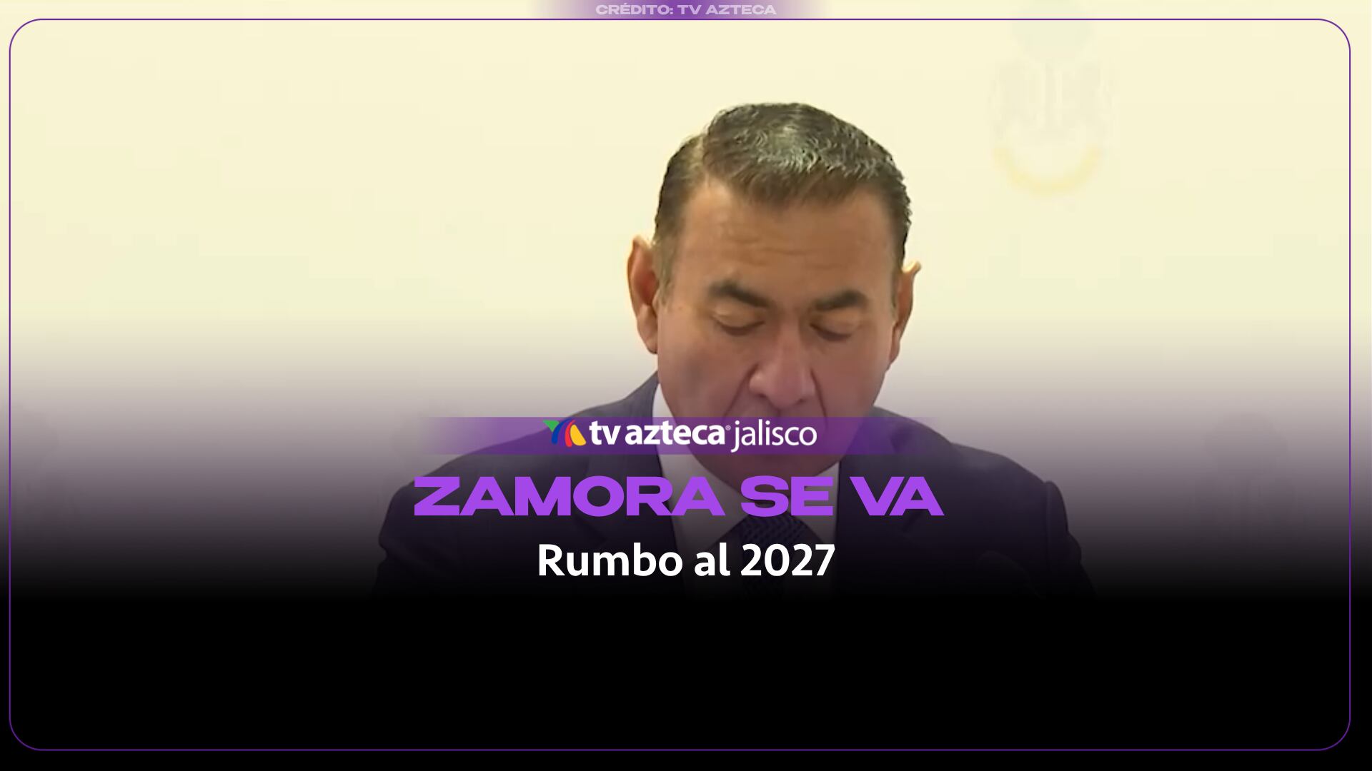 Relevo en el Gobierno de Jalisco: Salvador Zamora renuncia y asume Carlos Arias Madrid