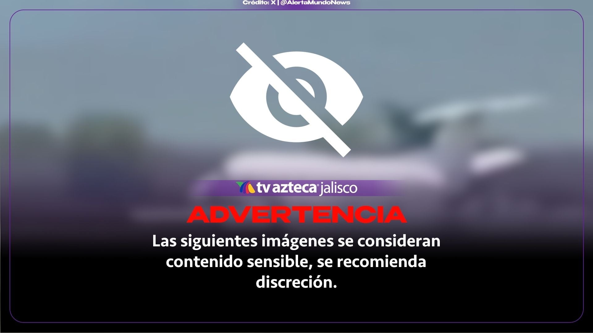  Crédito: X | @AlertaMundoNews