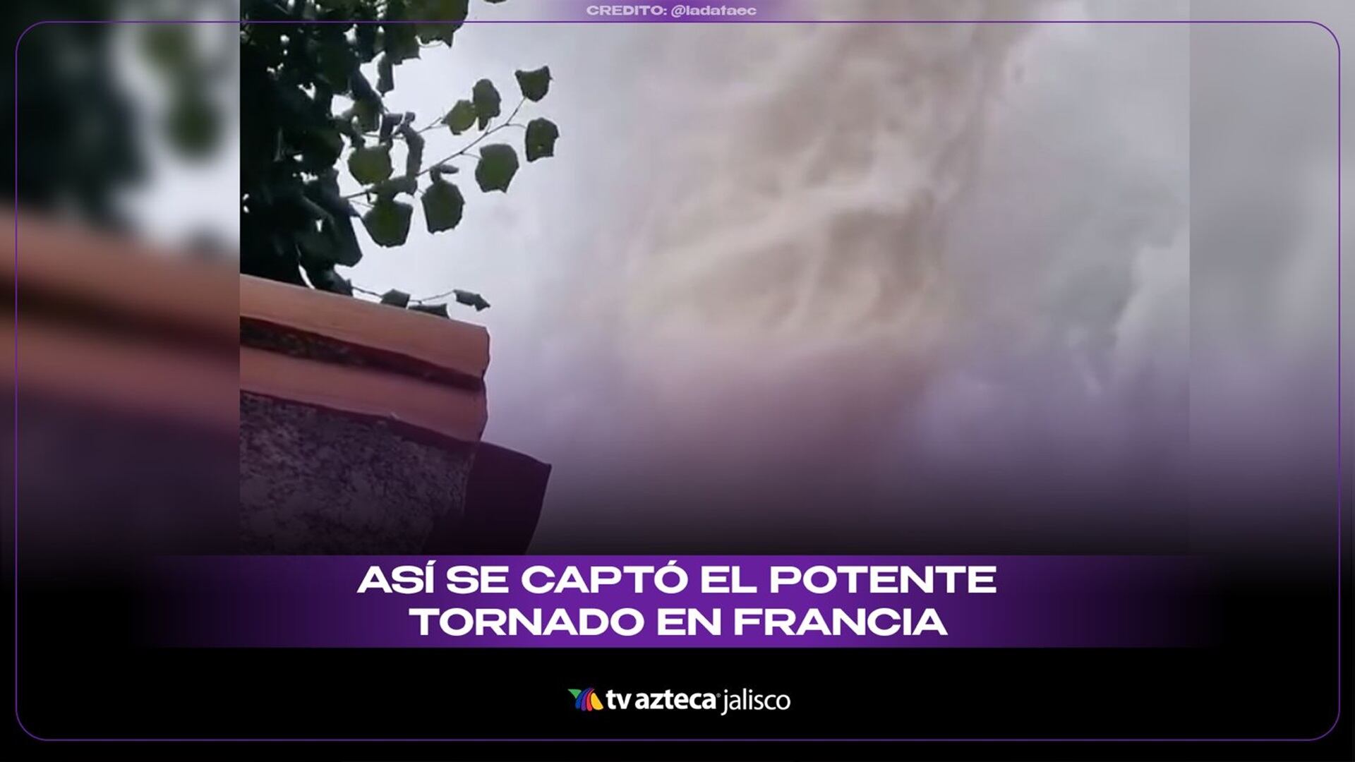 Así fue el tornado que golpeó el sur de Francia dejó 26 heridos y 100 casas dañadas