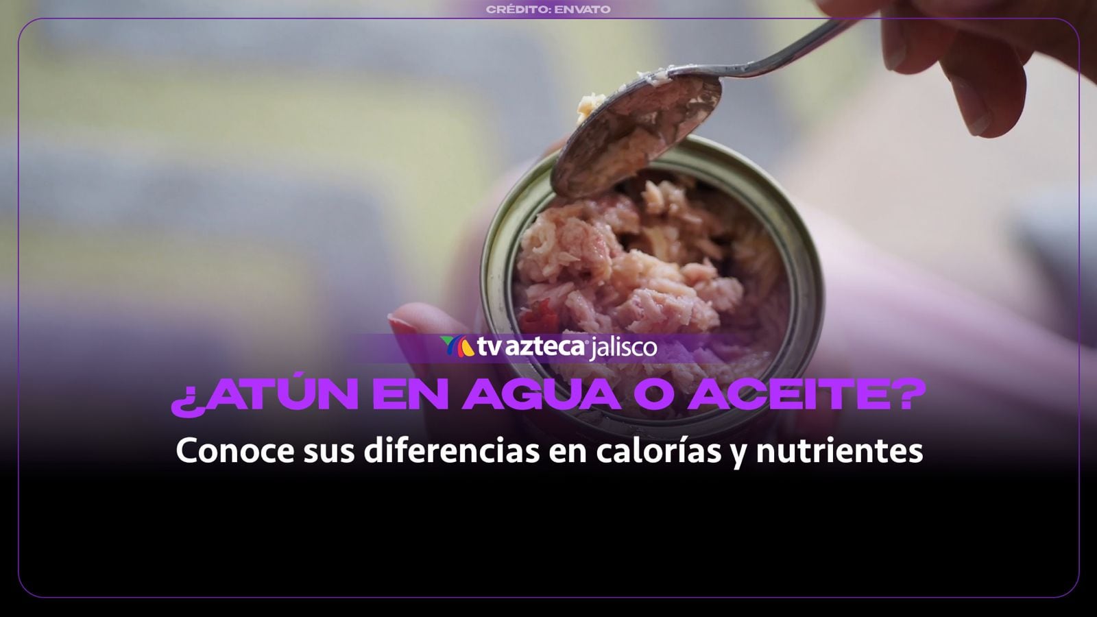 La diferencia entre el atún en agua y en aceite