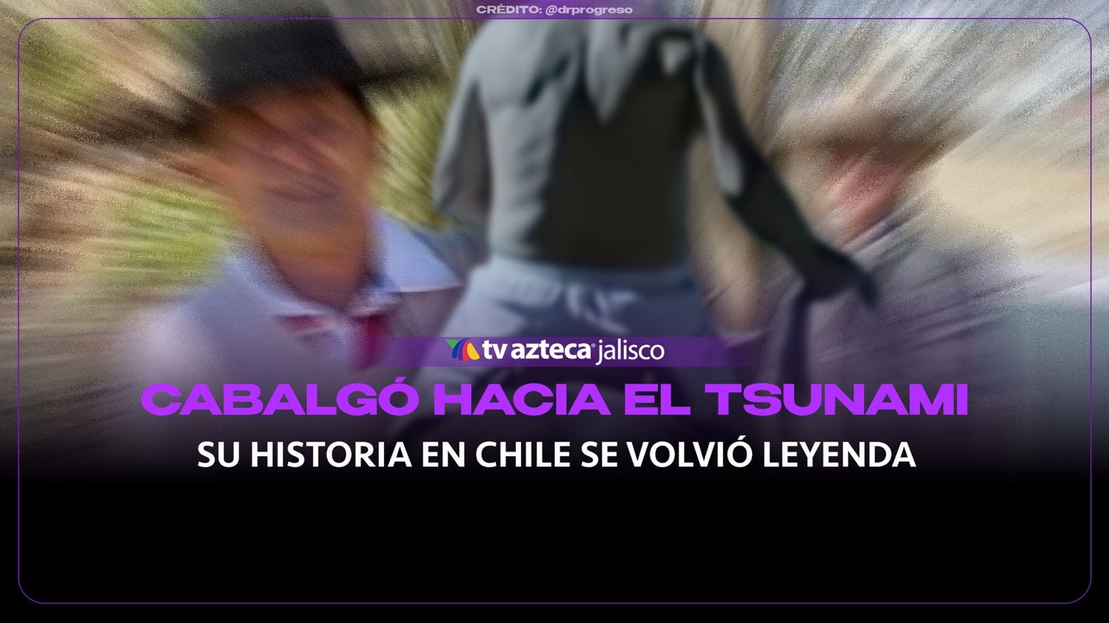 Cabalgó hacia el tsunami: La historia del hombre que entró al mar a caballo para salvar vidas | VIDEO