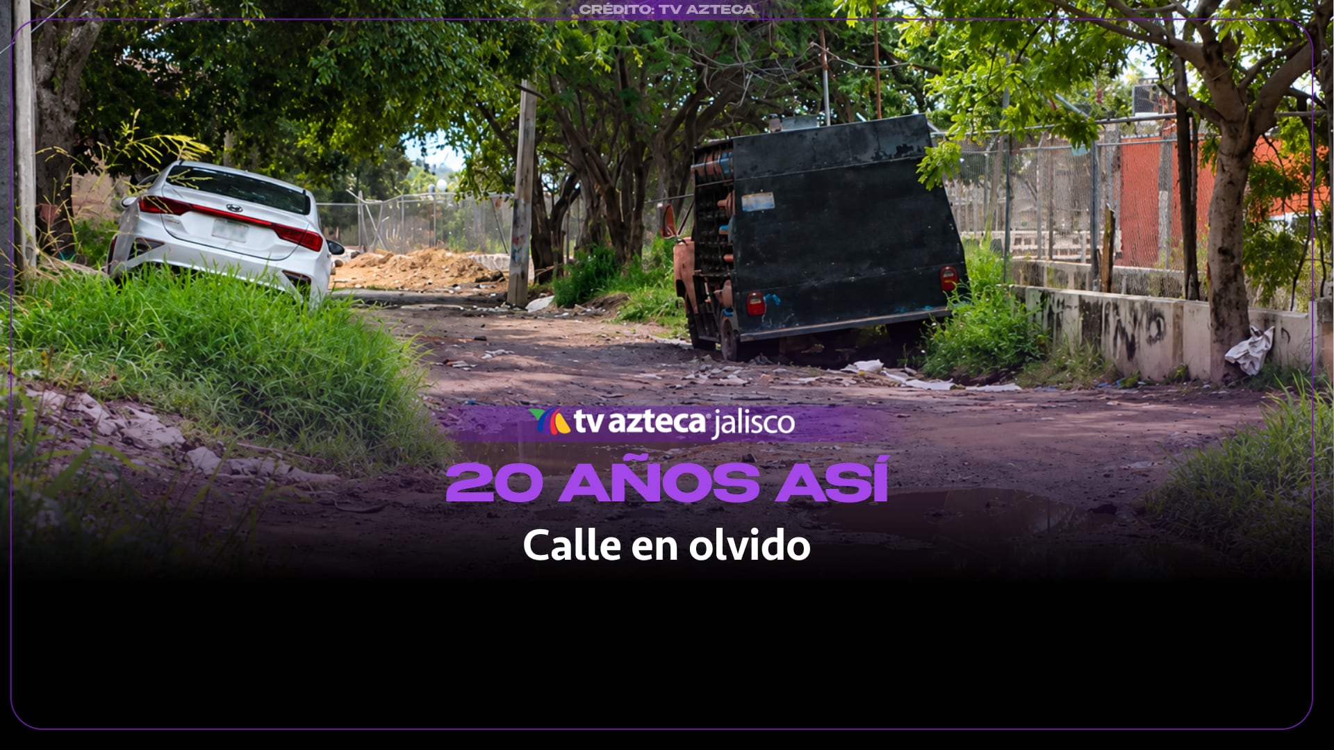 Dos décadas en el olvido: El peligro diario de vivir en la calle Arenal de Tlaquepaque
