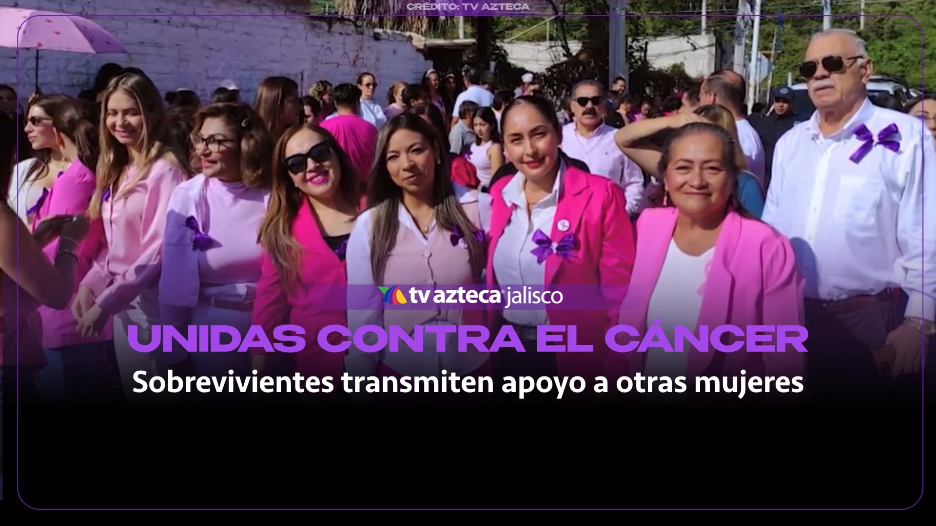 Sobrevivientes de cáncer de mama se unen para grabar un mensaje de apoyo y prevención
