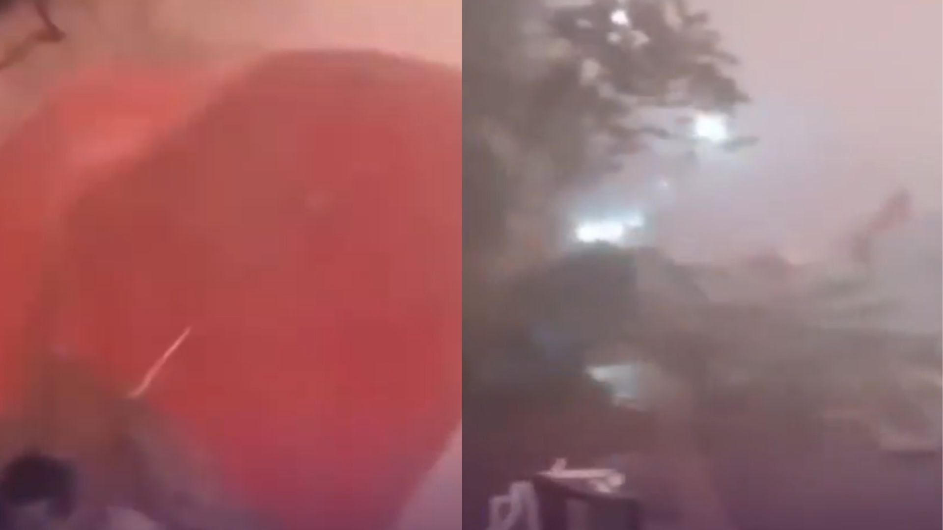 VIDEO | Ráfaga de viento se lleva carpa de un negocio en Tequila; ¿hubo heridos?