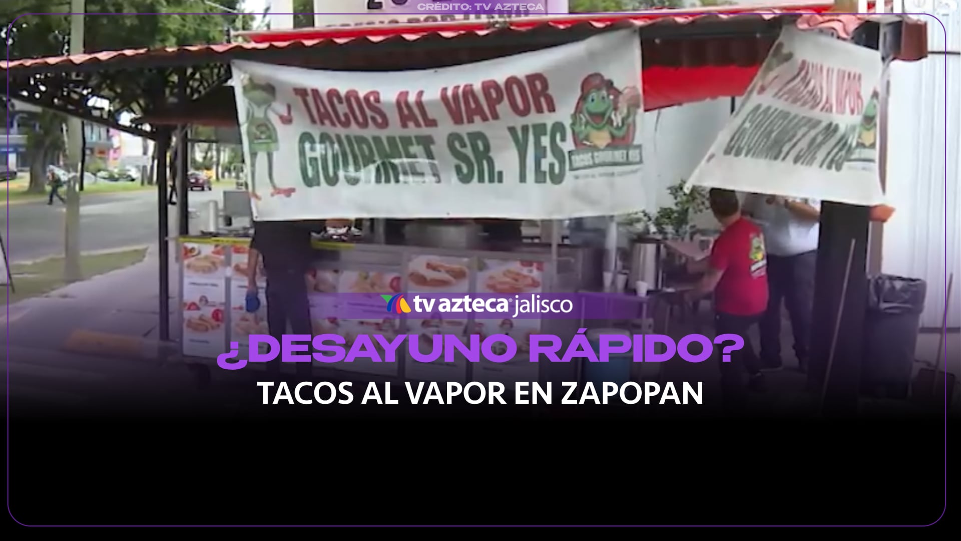 ¡Para iniciar el día! Los famosos tacos al vapor en Zapopan que te regalan el café