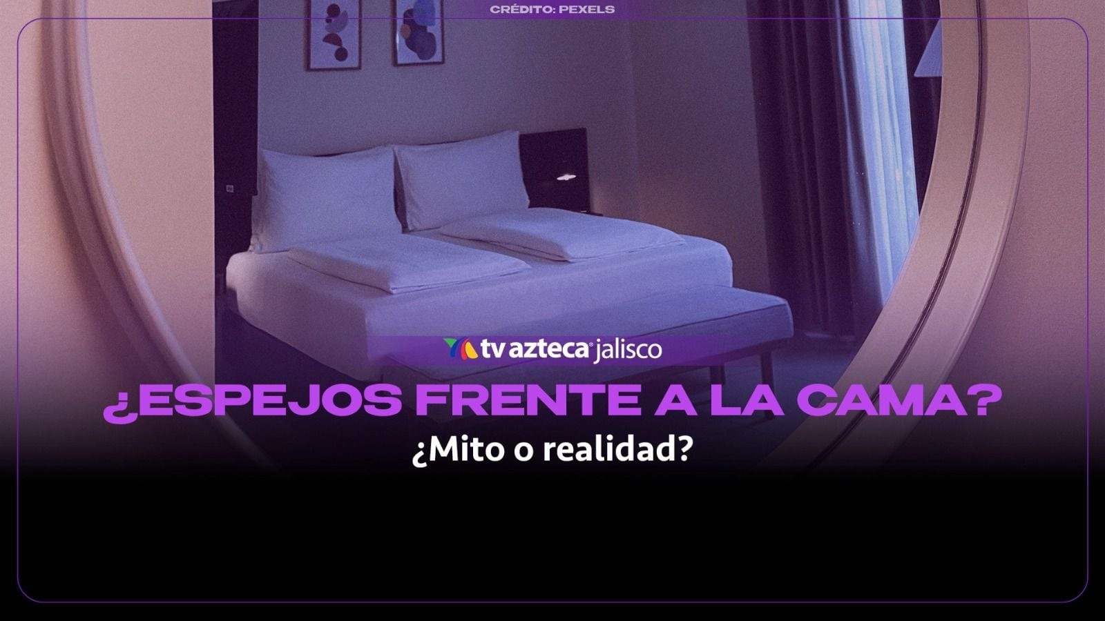 ¿Tienes un espejo frente a tu cama? Esta es la razón por la que algunos recomiendan cambiarlo de lugar