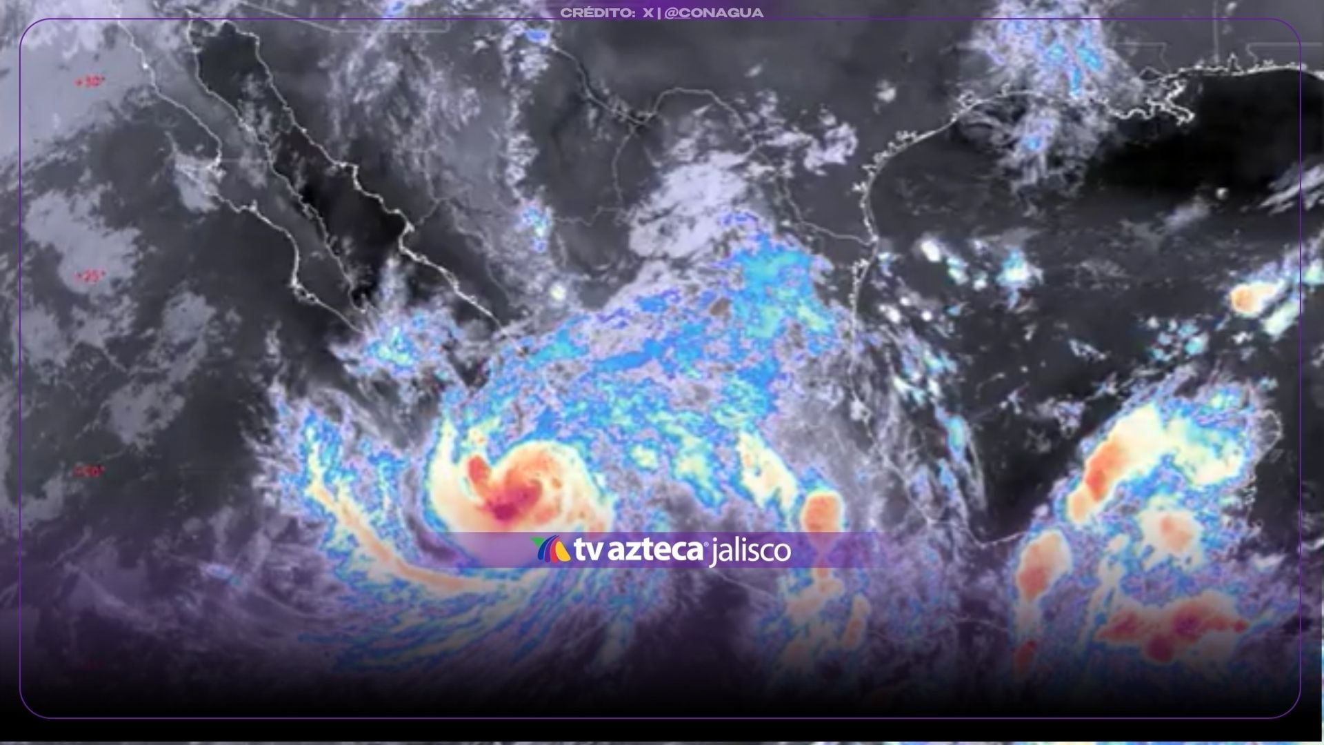 ¿Ya tocó tierra? Esta es la ubicación actual del huracán ‘Simon’ HOY; trayectoria y zonas en alerta