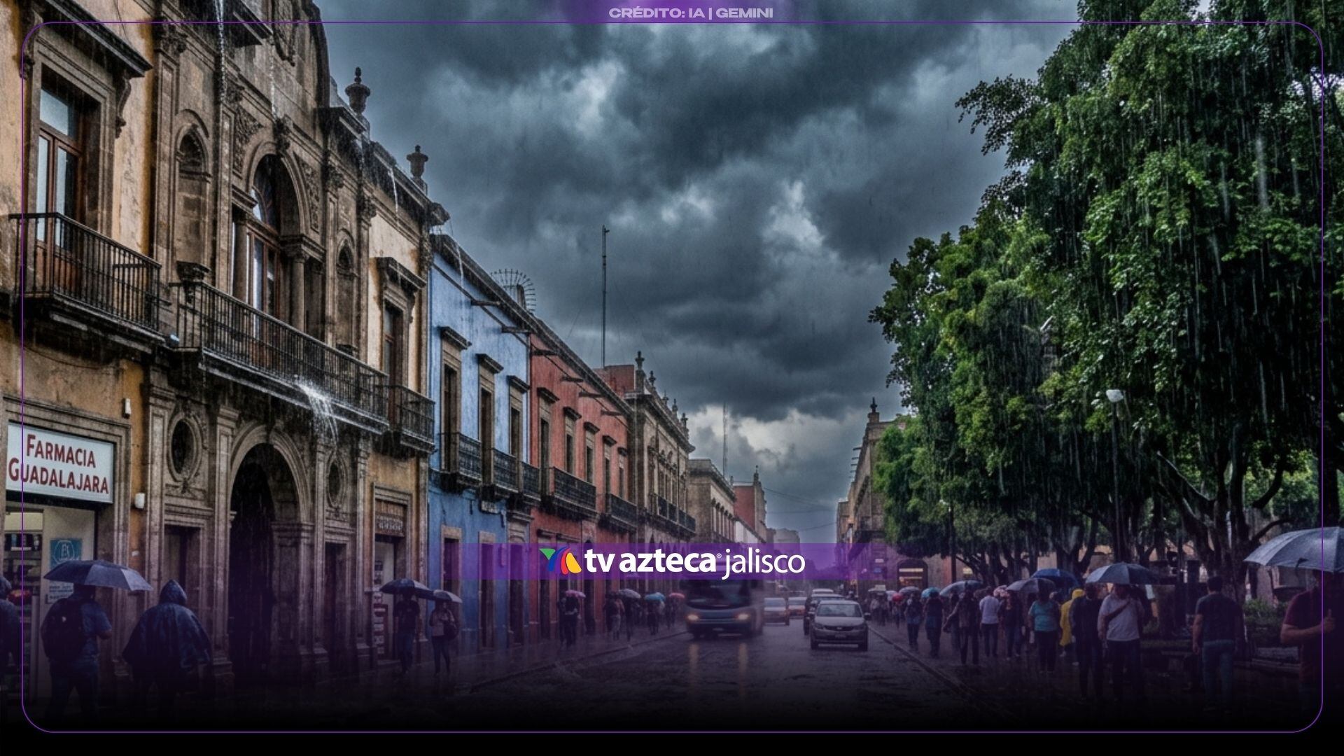 ¡CUIDADO! Así estará el clima hoy 2 de octubre en Guadalajara
