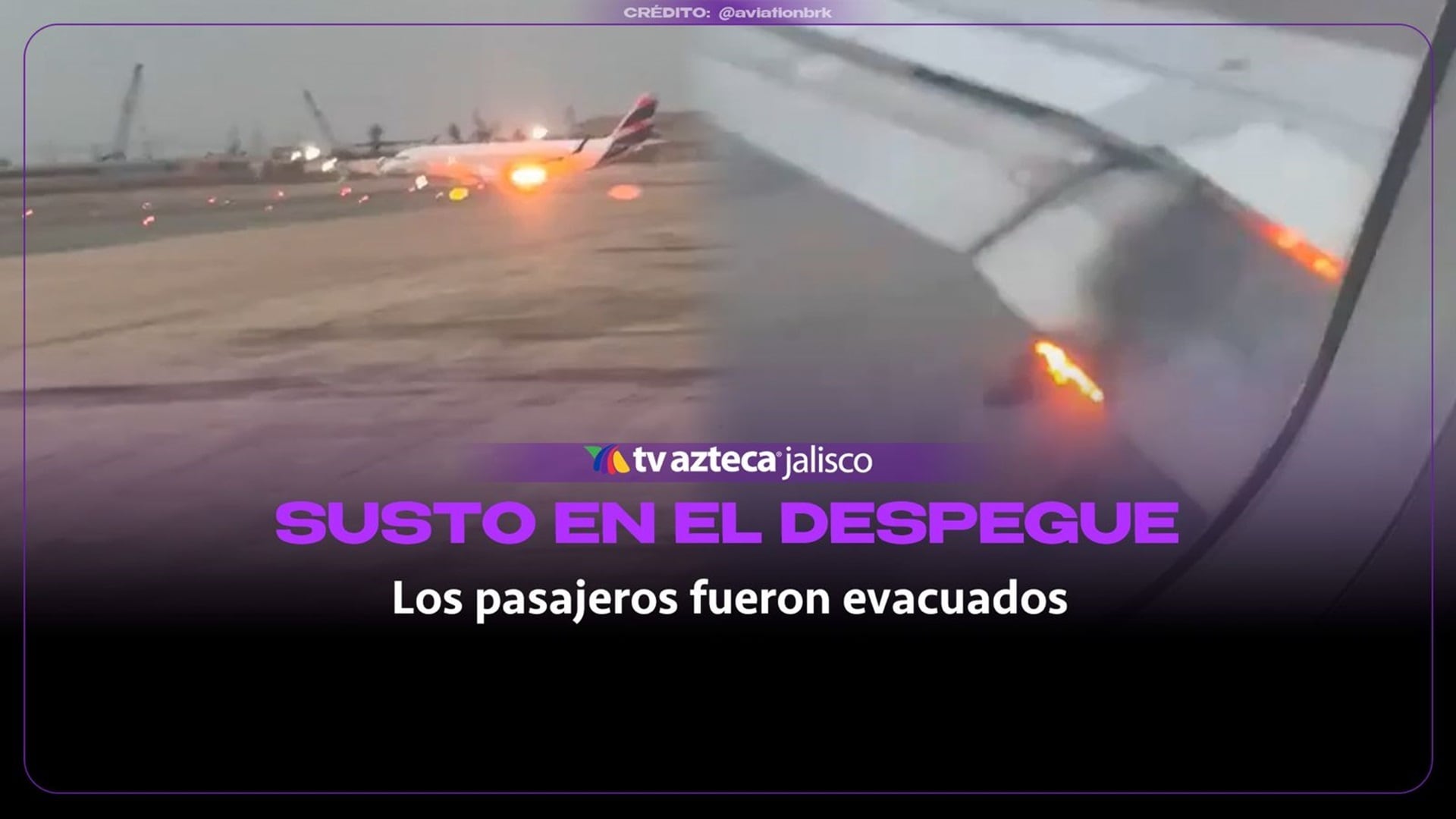 Video | Accidente en aeropuerto hoy: avión se incendia antes de despegar; ¿cuál fue el saldo en Perú?