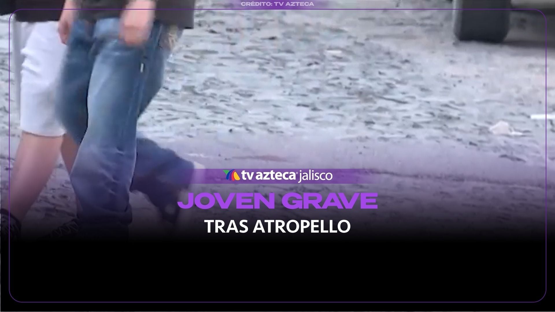 Juan Pablo Correa permanece grave tras accidente en avenida Guadalupe