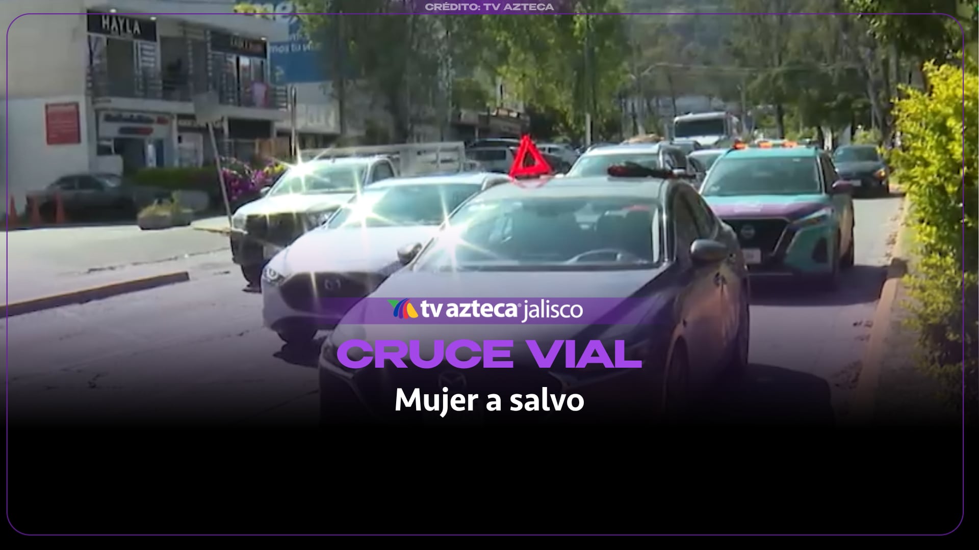 Mujer embarazada es atropellada en Zapopan tras cruzar de forma imprudente; reportan que está fuera de peligro
