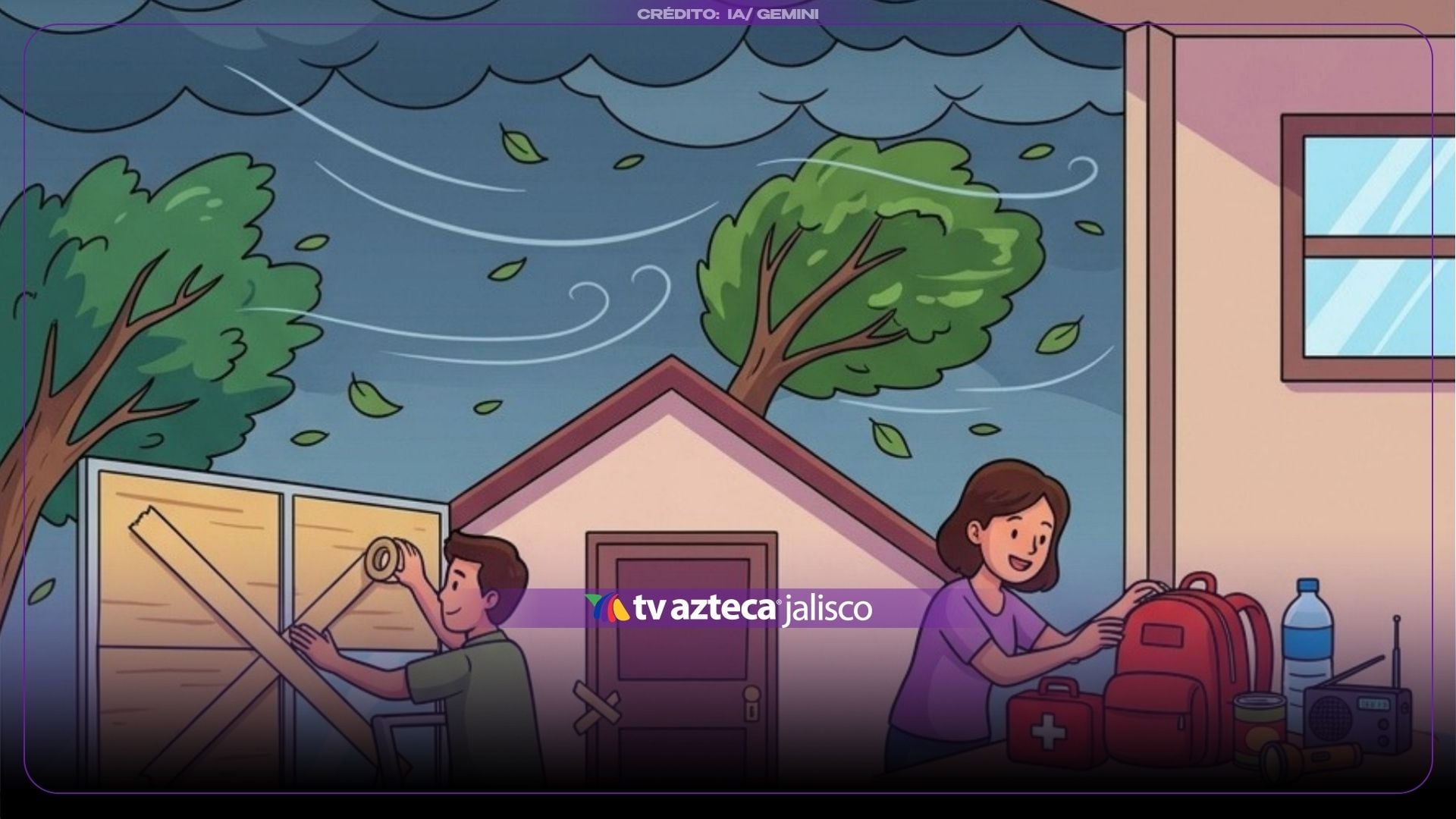 ¿Huracán cerca de tu casa? Esto debes hacer para protegerte