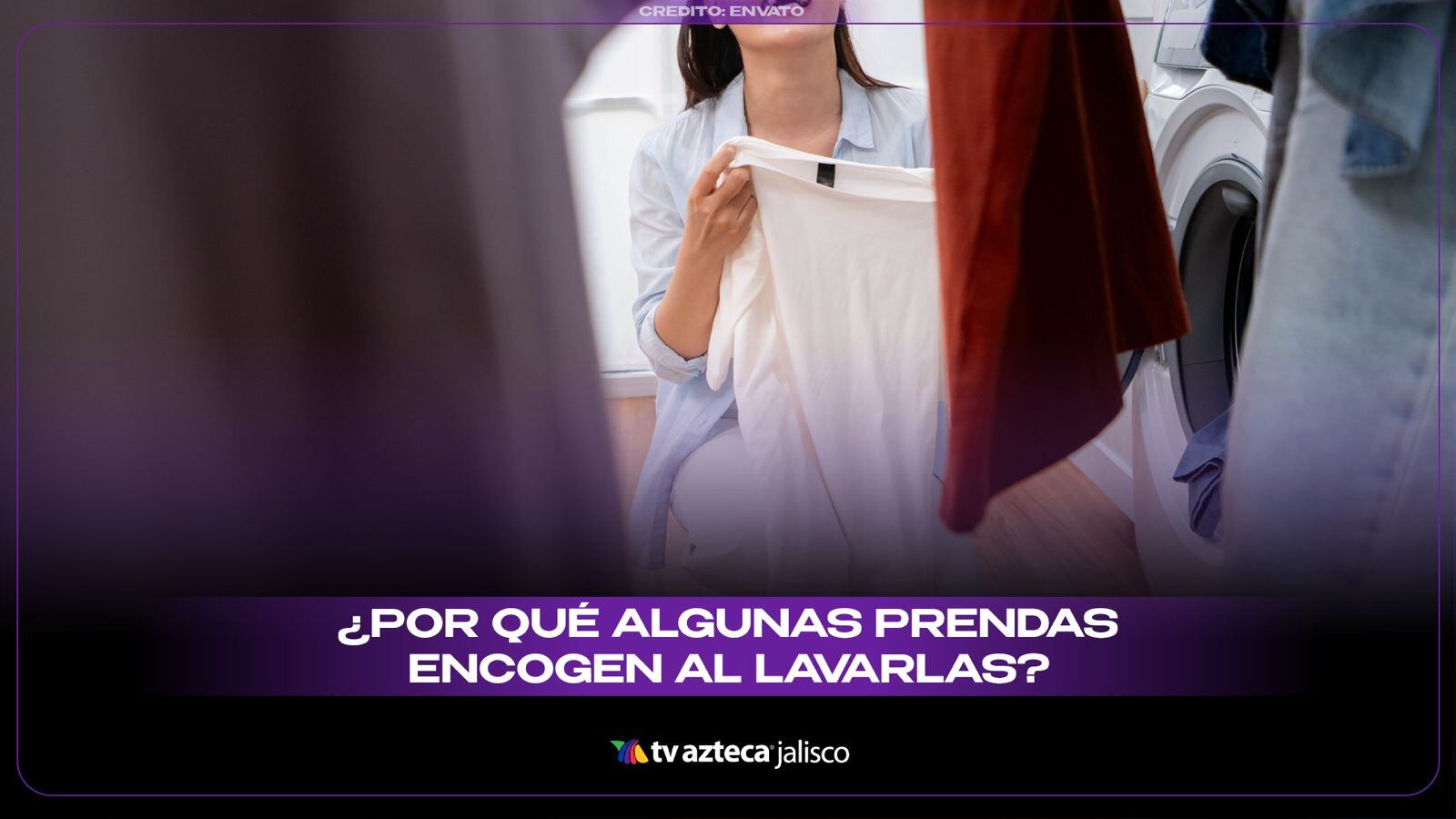 ¿Por qué algunas prendas se encogen después de lavarlas? 