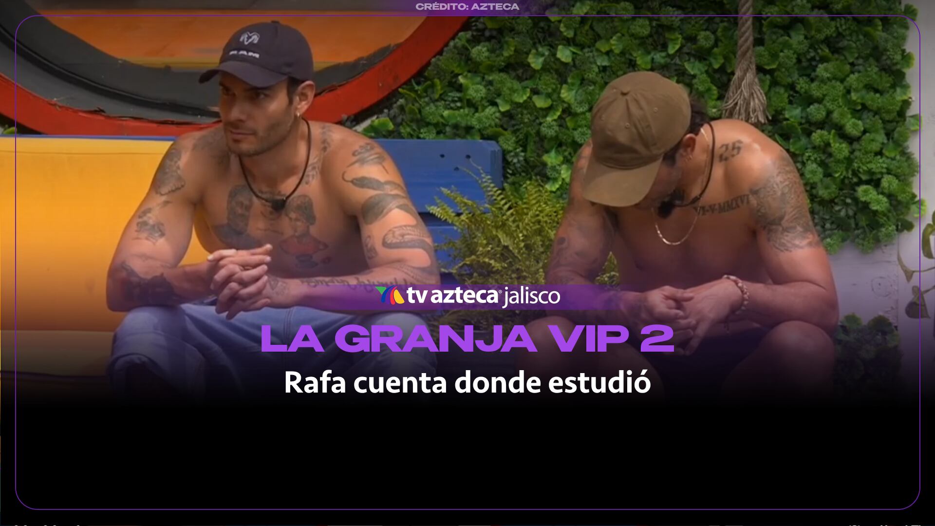 Rafa revela dónde estudió