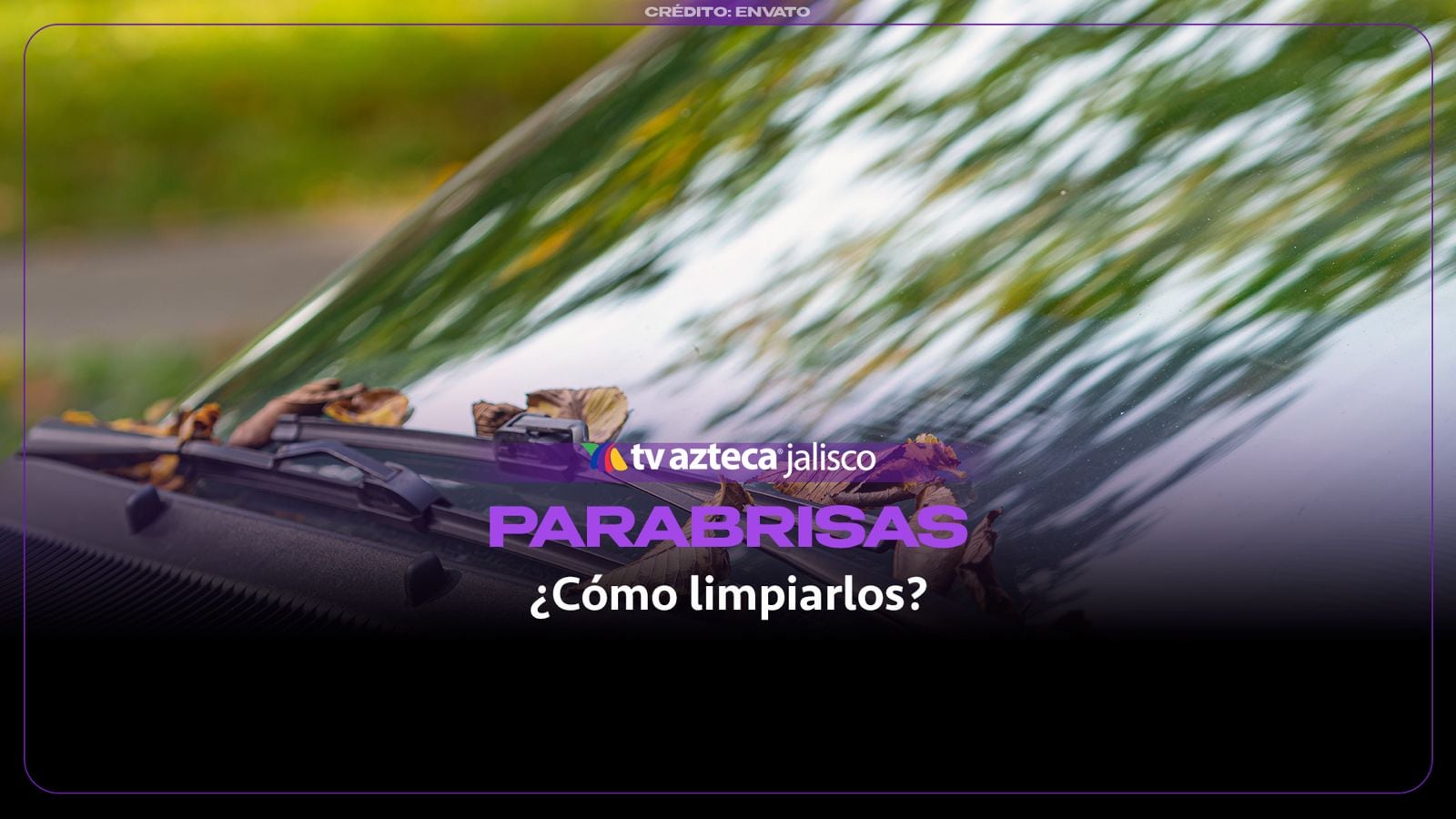 ¿Tus limpiaparabrisas dejan manchas? El truco casero con un ingrediente de cocina que puede ayudarte