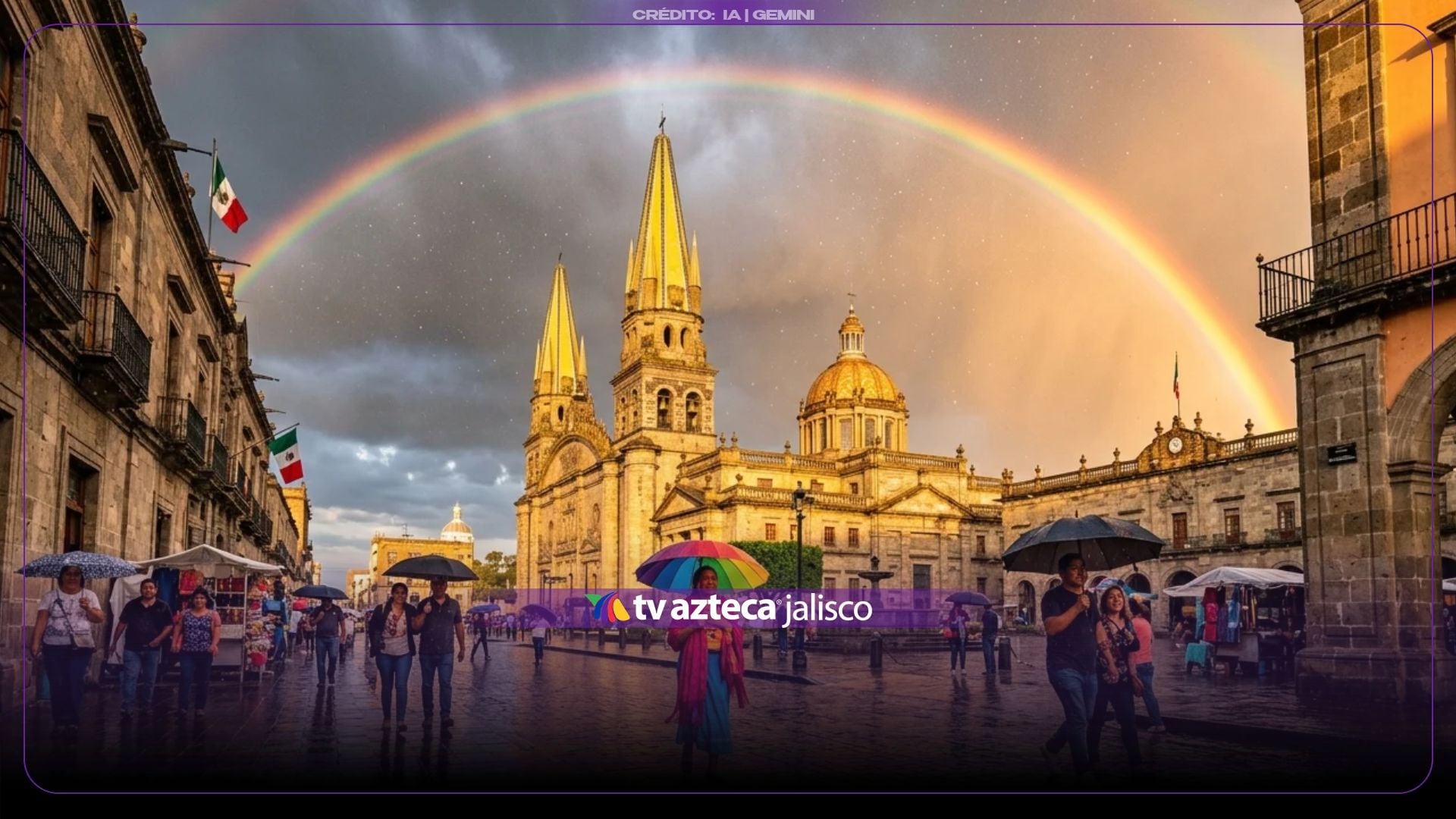 ¡Lluvias fuertes y viento en Guadalajara! Así estará el clima este viernes 16 de octubre