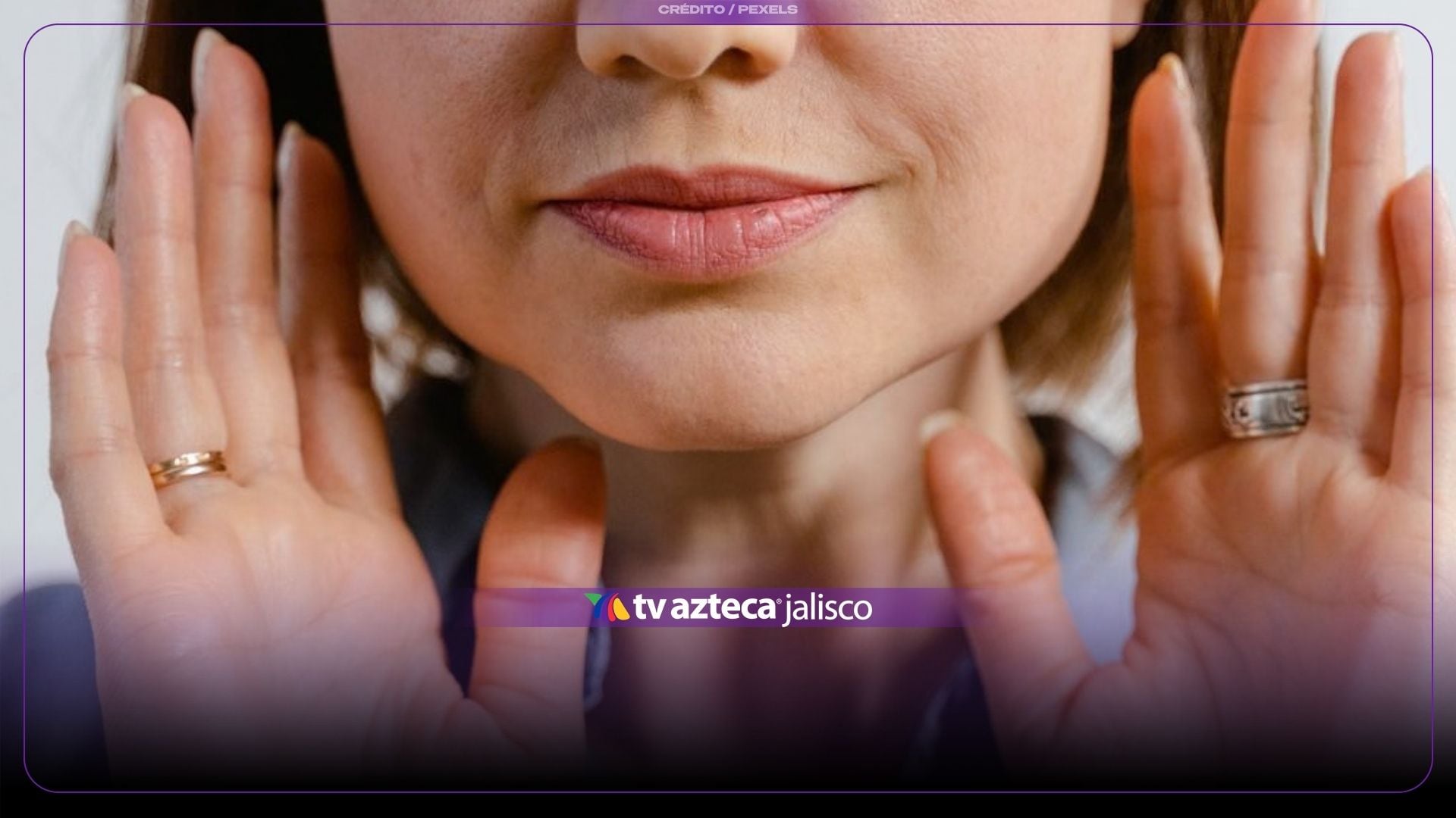 ¿Tienes papada? Estos ejercicios podrían ayudarte a mejorar la apariencia del cuello