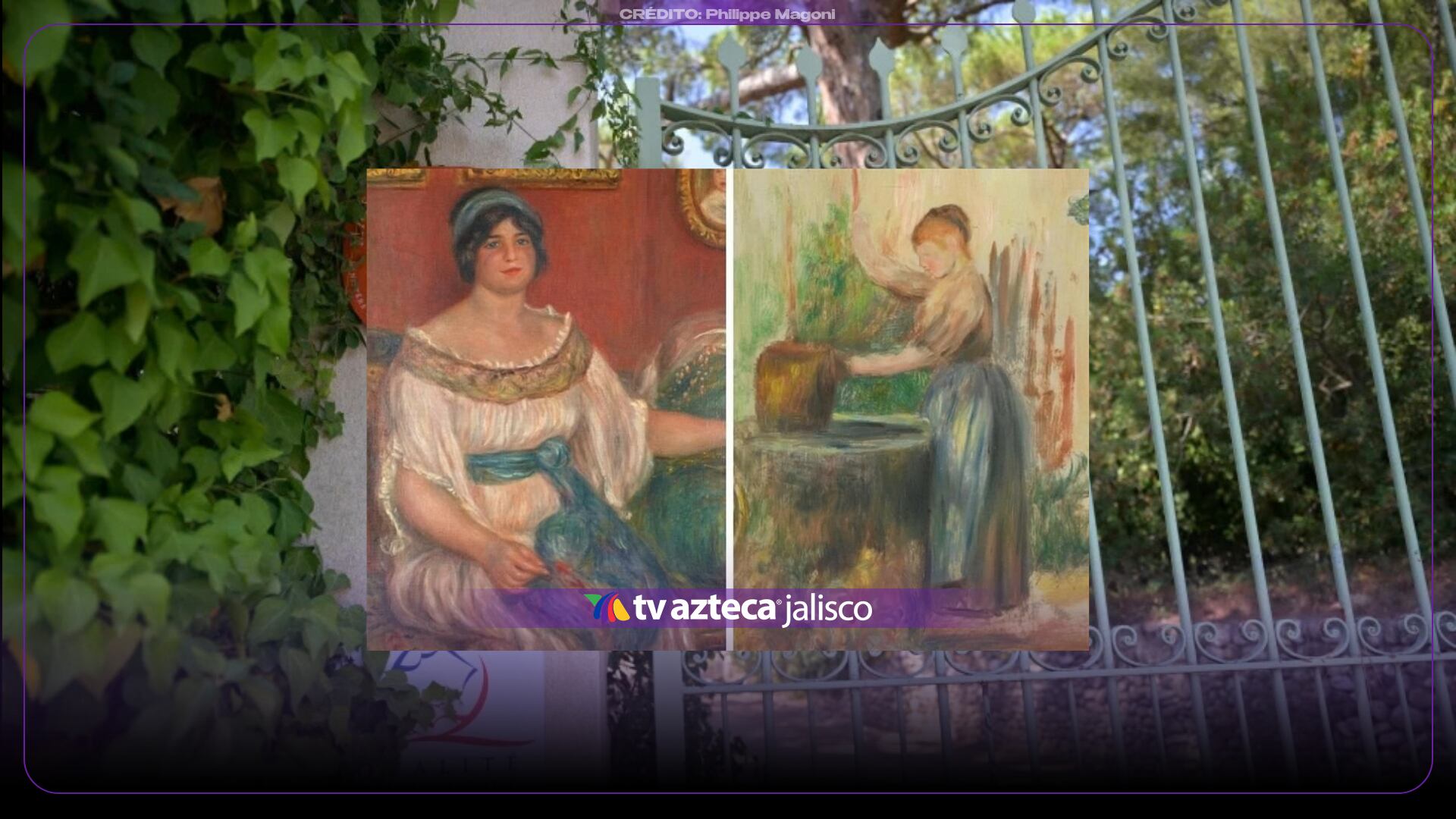 ¡GOLPE HISTÓRICO AL ARTE! Hallan dos valiosas obras de Renoir y caen seis implicados