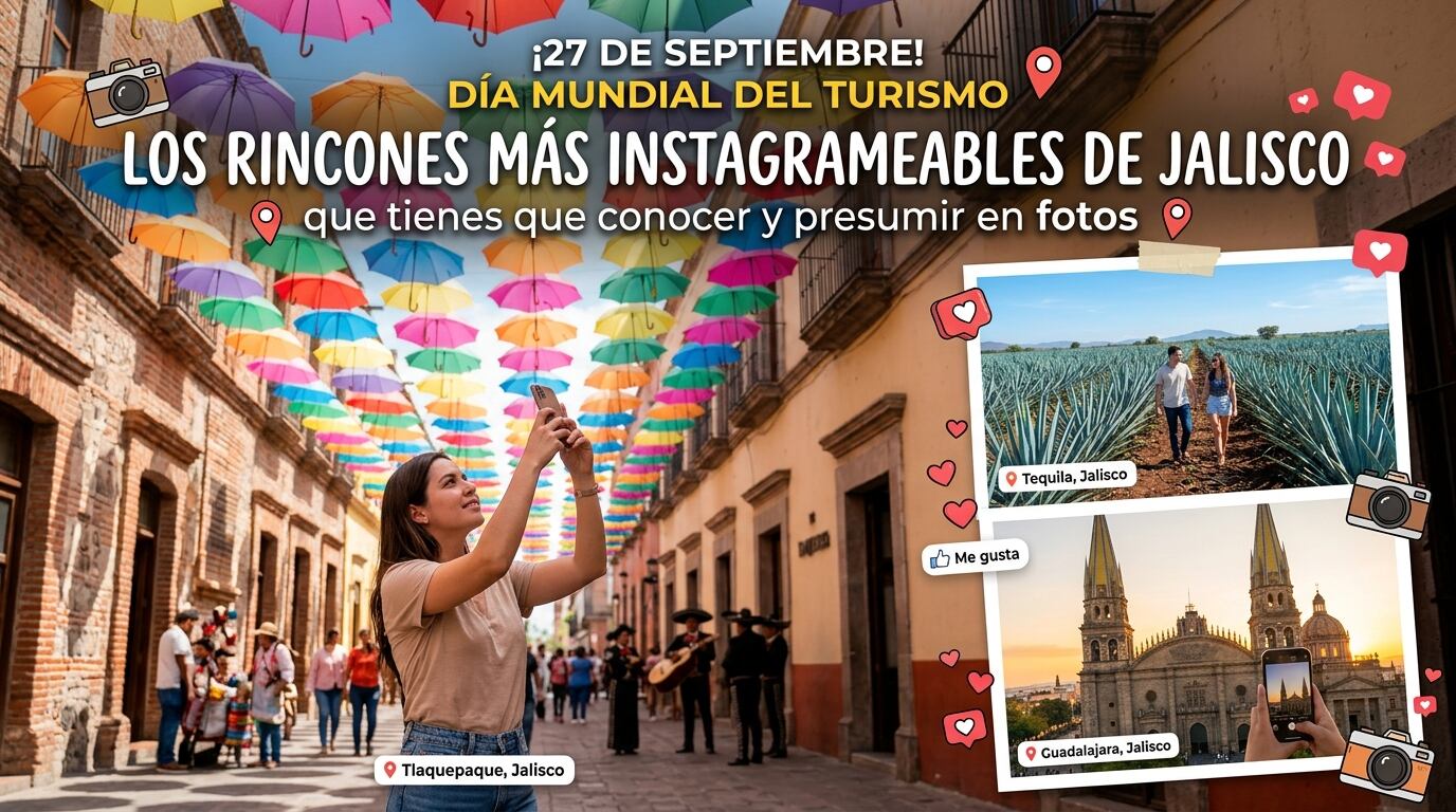 Día Mundial del Turismo: los rincones más instagrameables de Jalisco que tienes que conocer y presumir en fotos