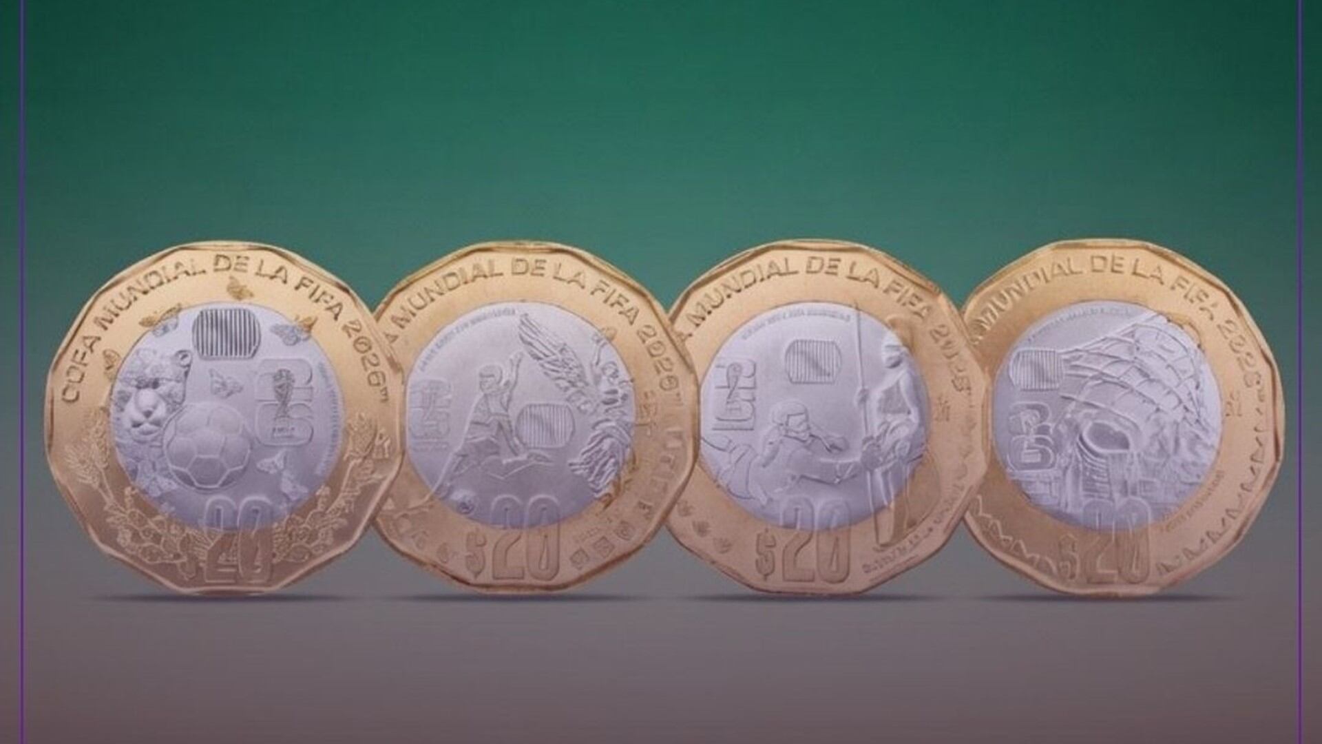 Monedas conmemorativas de la copa mundial de la fifa 2026