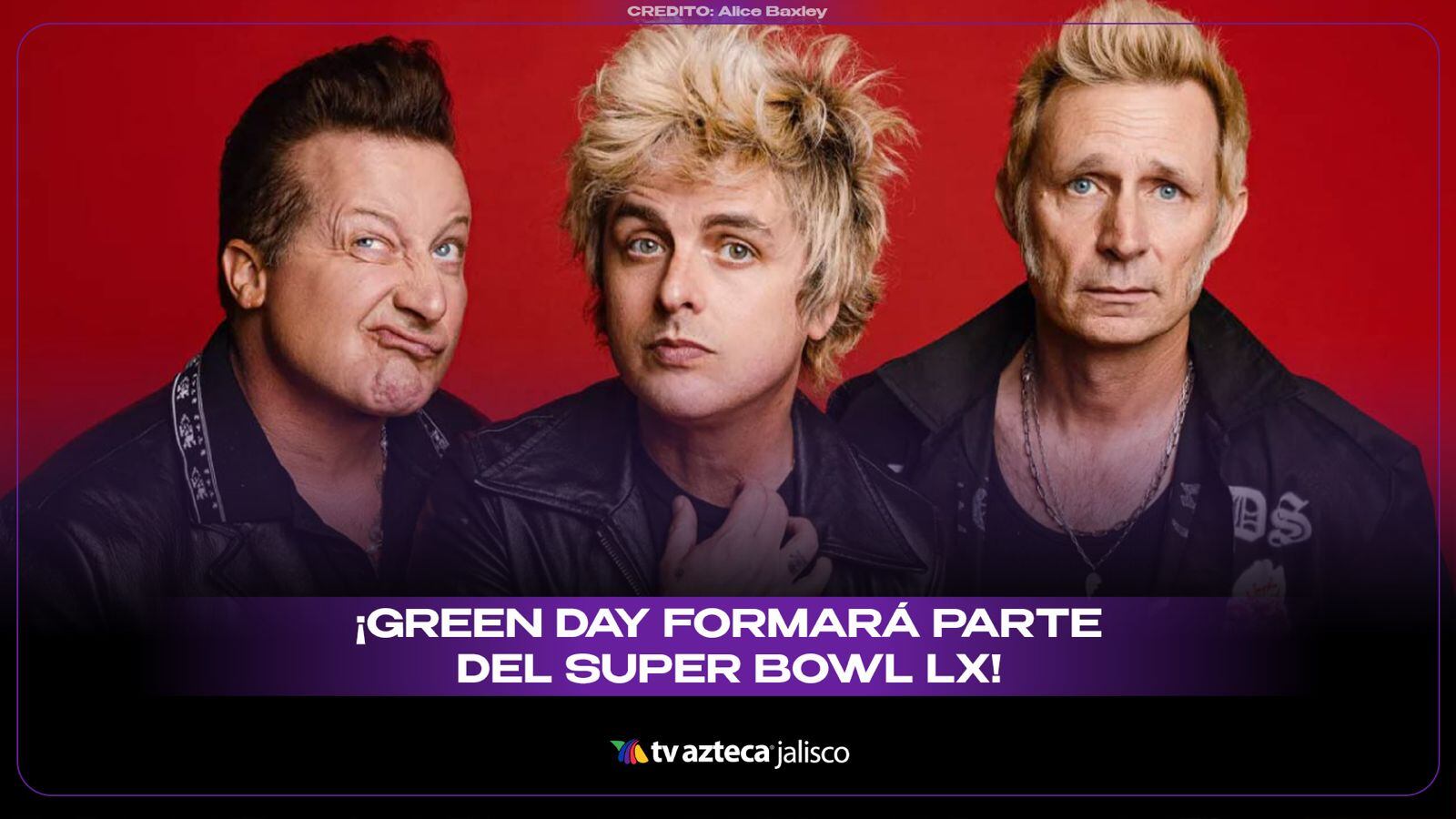 ¡Poder Punk! Green Day se une a Bad Bunny para el Super Bowl LX