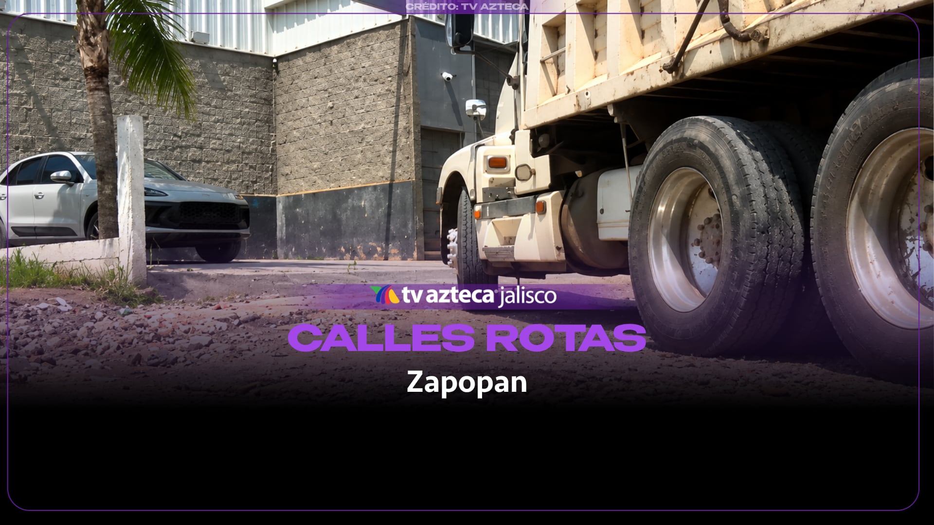 Calles de La Haciendita en Zapopan entre el olvido, las rocas y las inundaciones