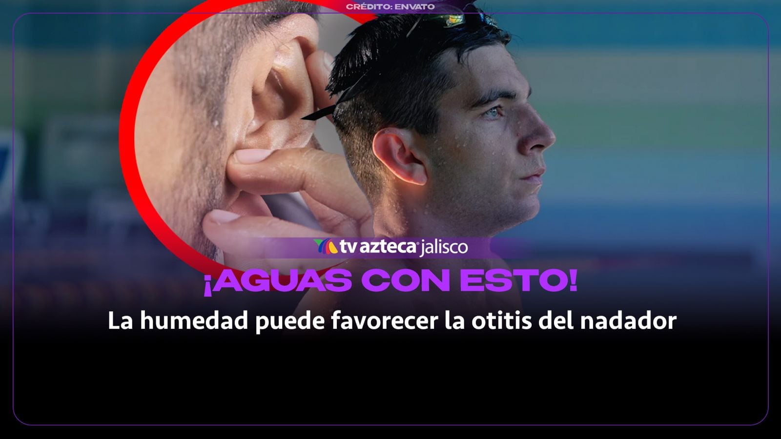 ¿Por qué se infectan los oídos después de nadar?