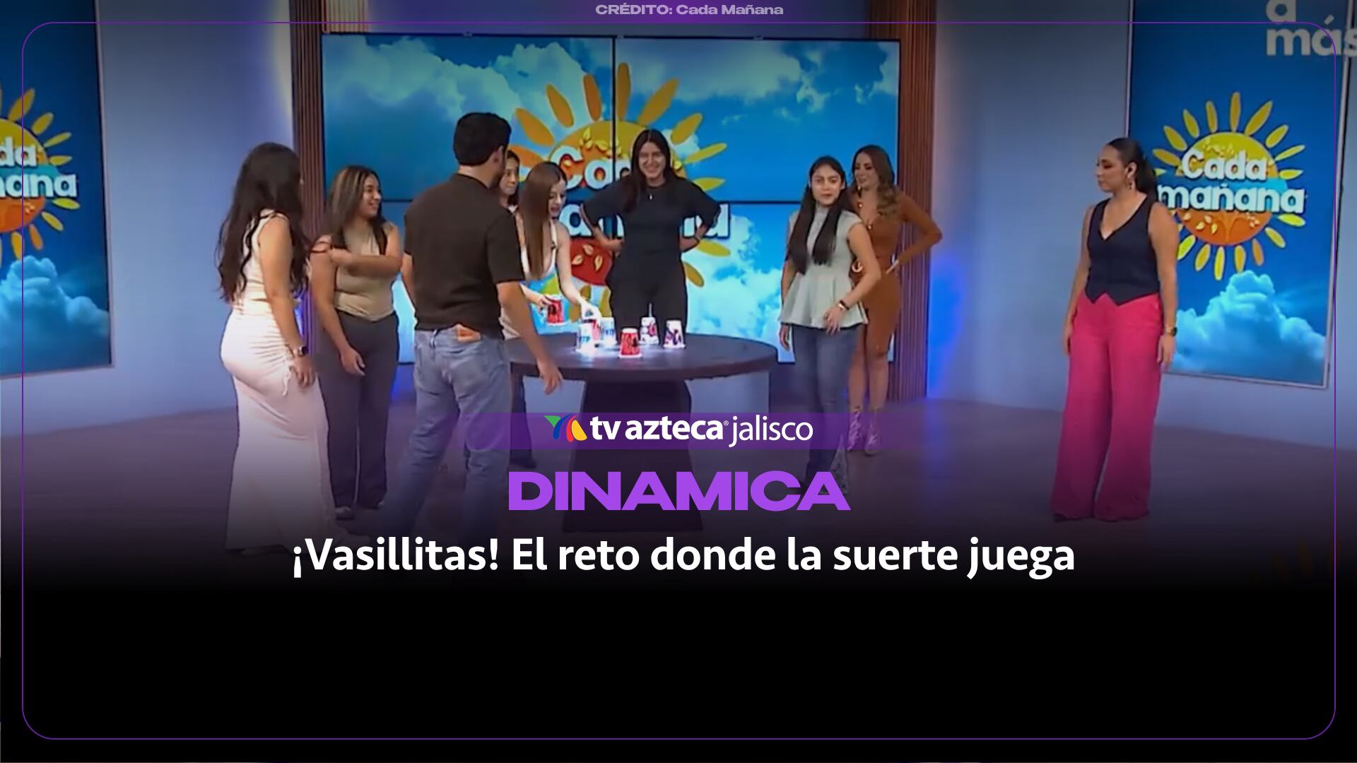 DINÁMICA | ¡Vasillitas! El reto donde la suerte también juega