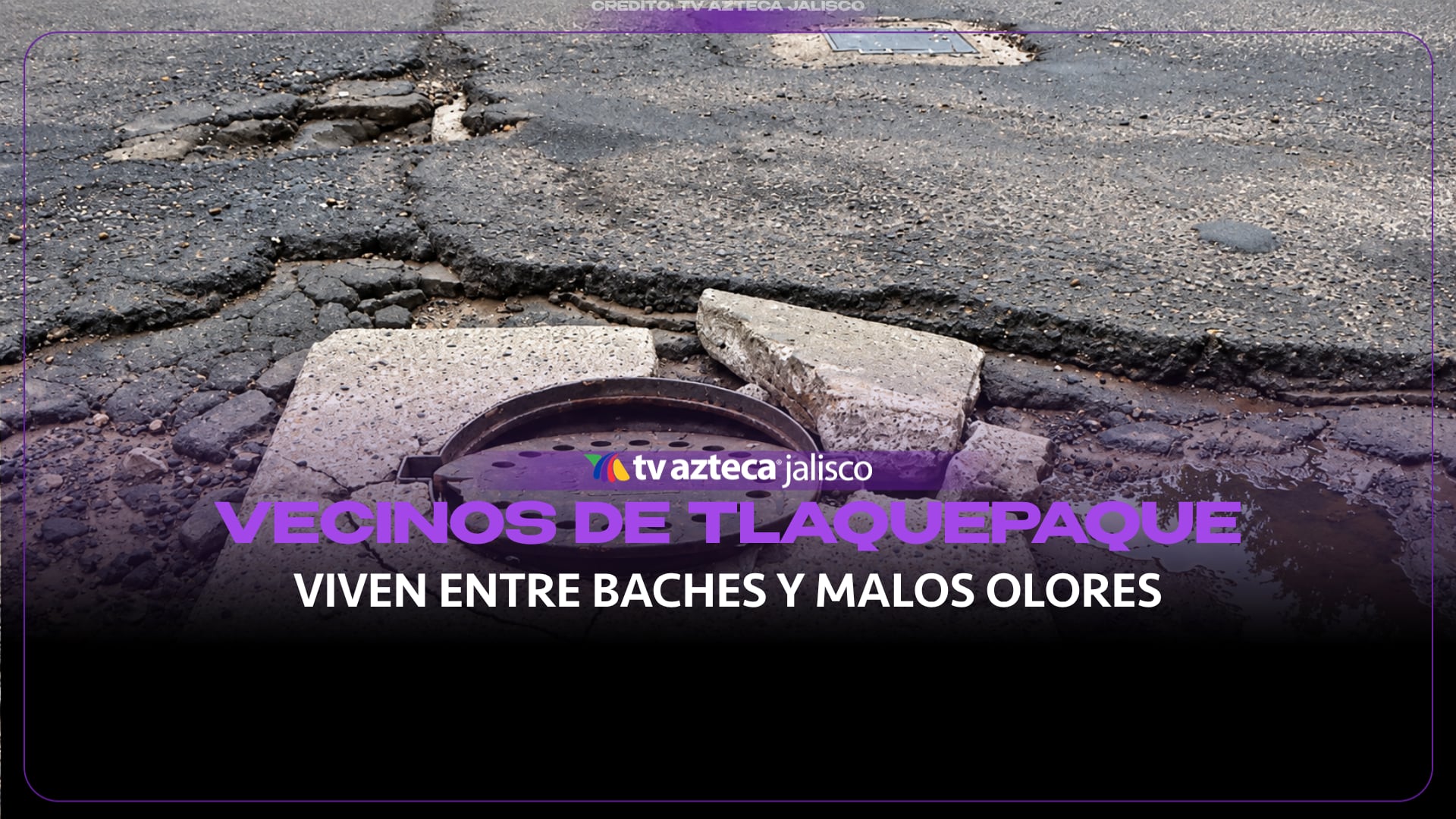 Vecinos de Balcones de Santa María denuncian calles en pésimas condiciones