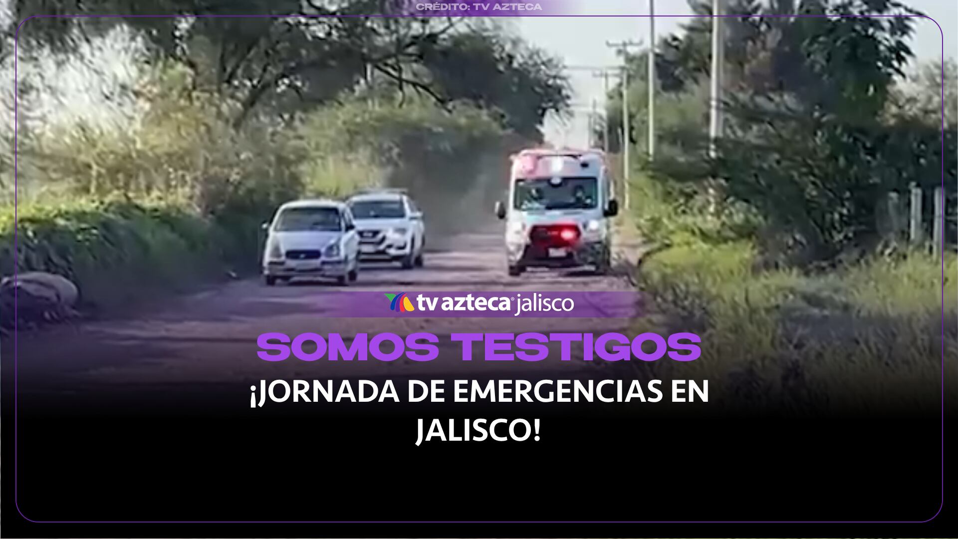 Tragedias, accidentes de tránsito y un rescate de altura marcan la guardia vespertina en la Zona Metropolitana.