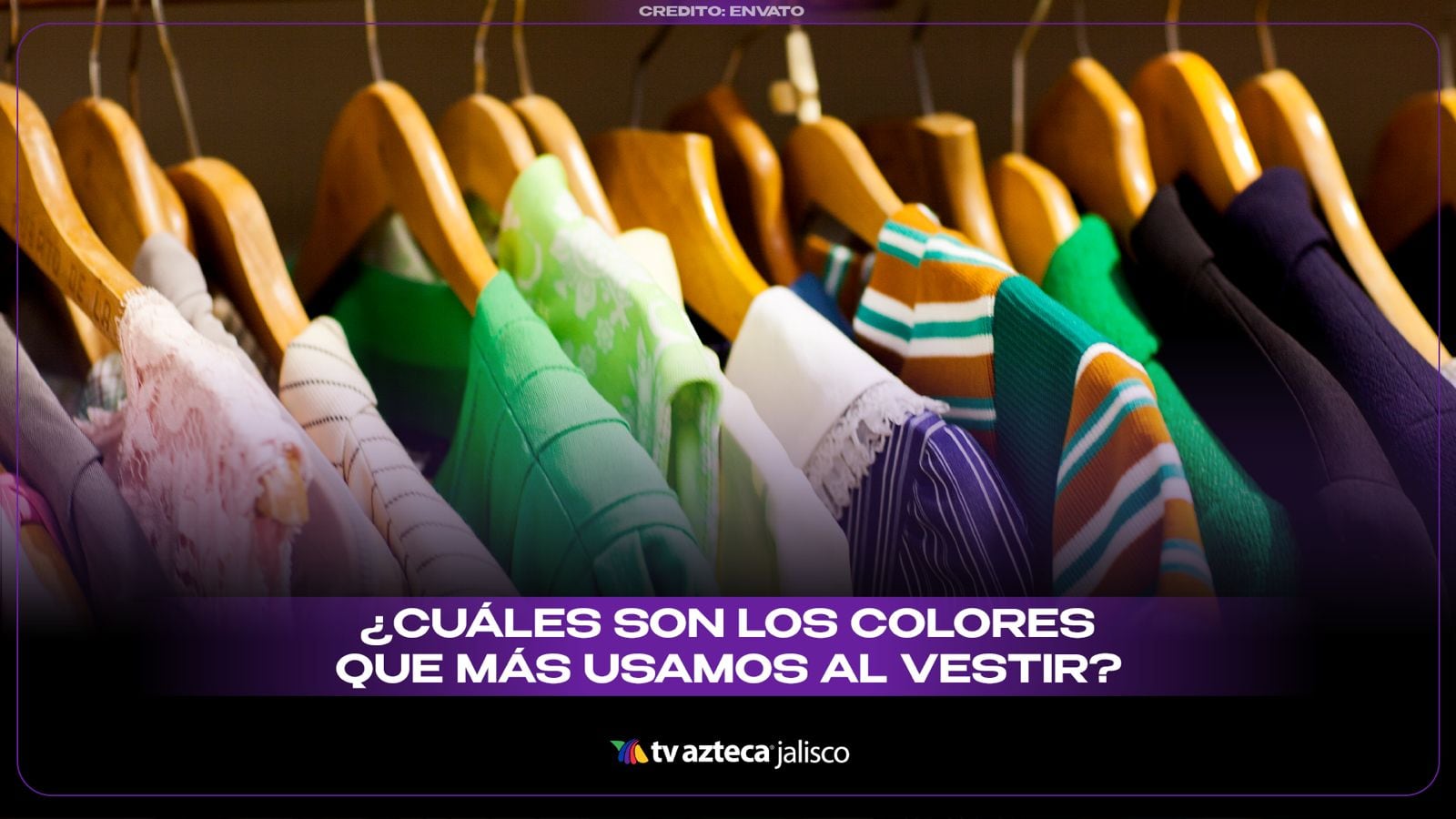 ¿Tu clóset también está lleno de negro? Estos son los colores que más usamos