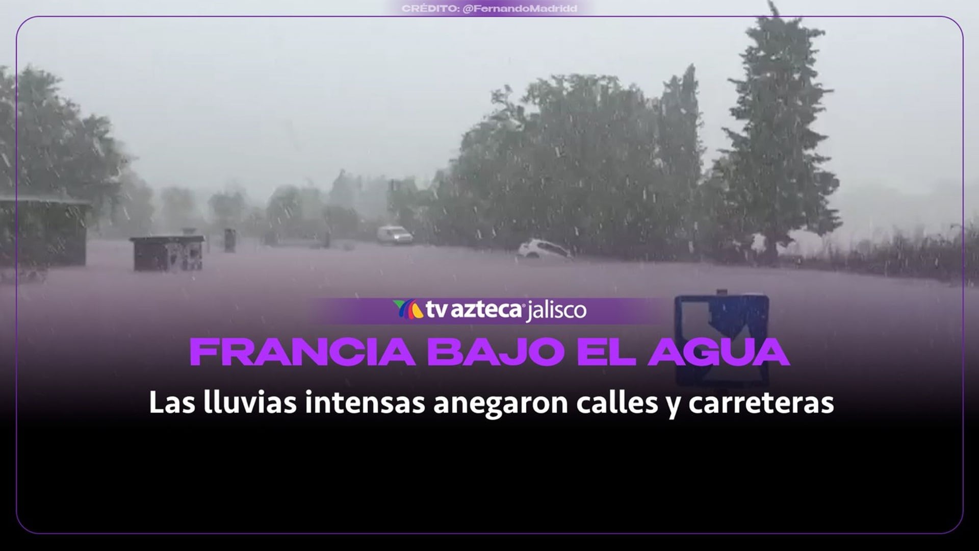 ¡Calles bajo el agua en Francia! Inundaciones dejan víctimas y movilizan a emergencias
