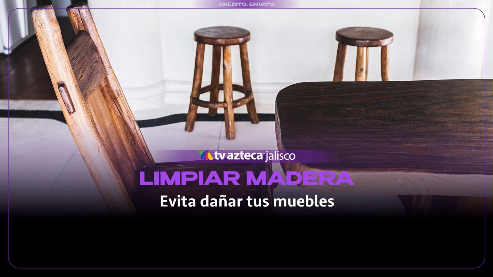 ¿Cómo limpiar las superficies de madera correctamente?