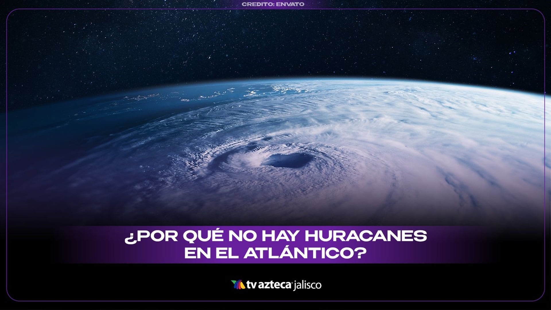 El Atlántico rompe récord de días sin huracanes; El Niño sería la clave del fenómeno