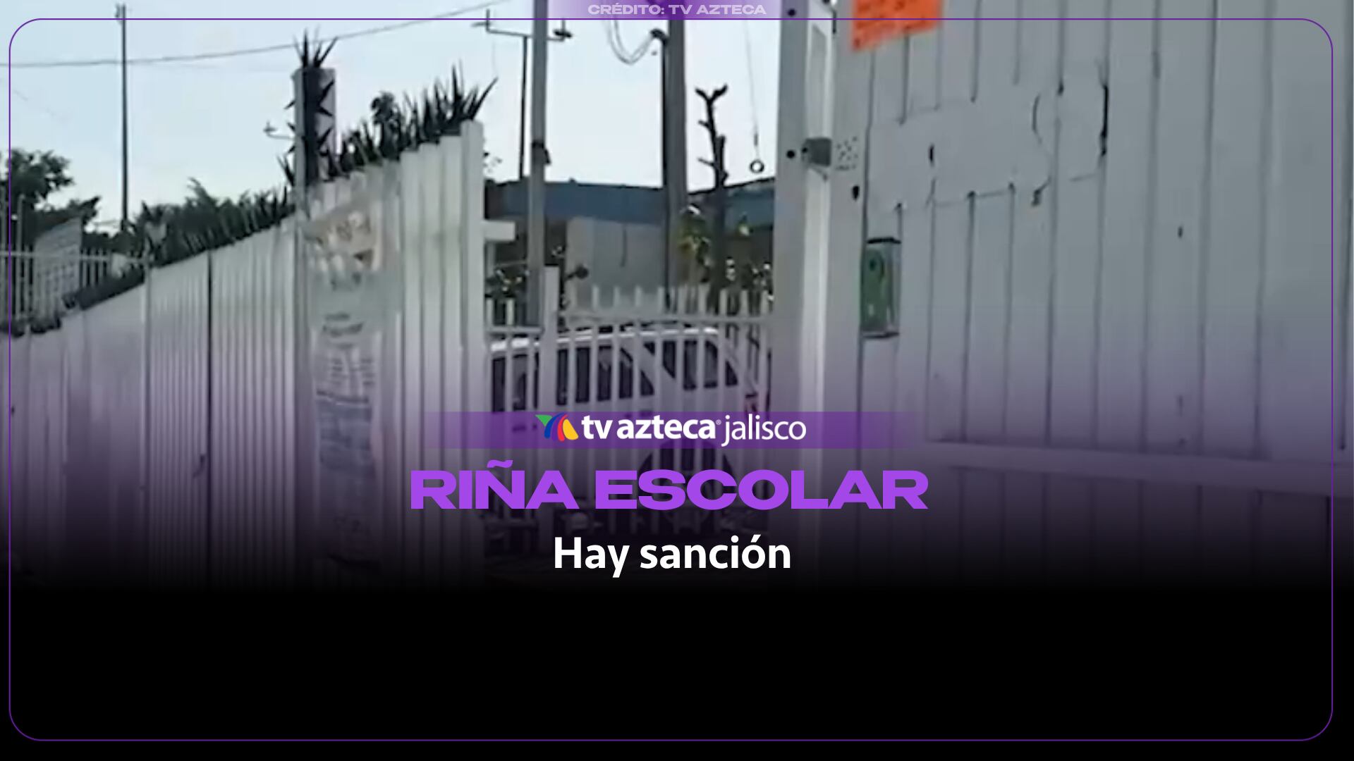 Separaron a prestadora de servicio social tras pelea de alumnos en secundaria de Zapopan.