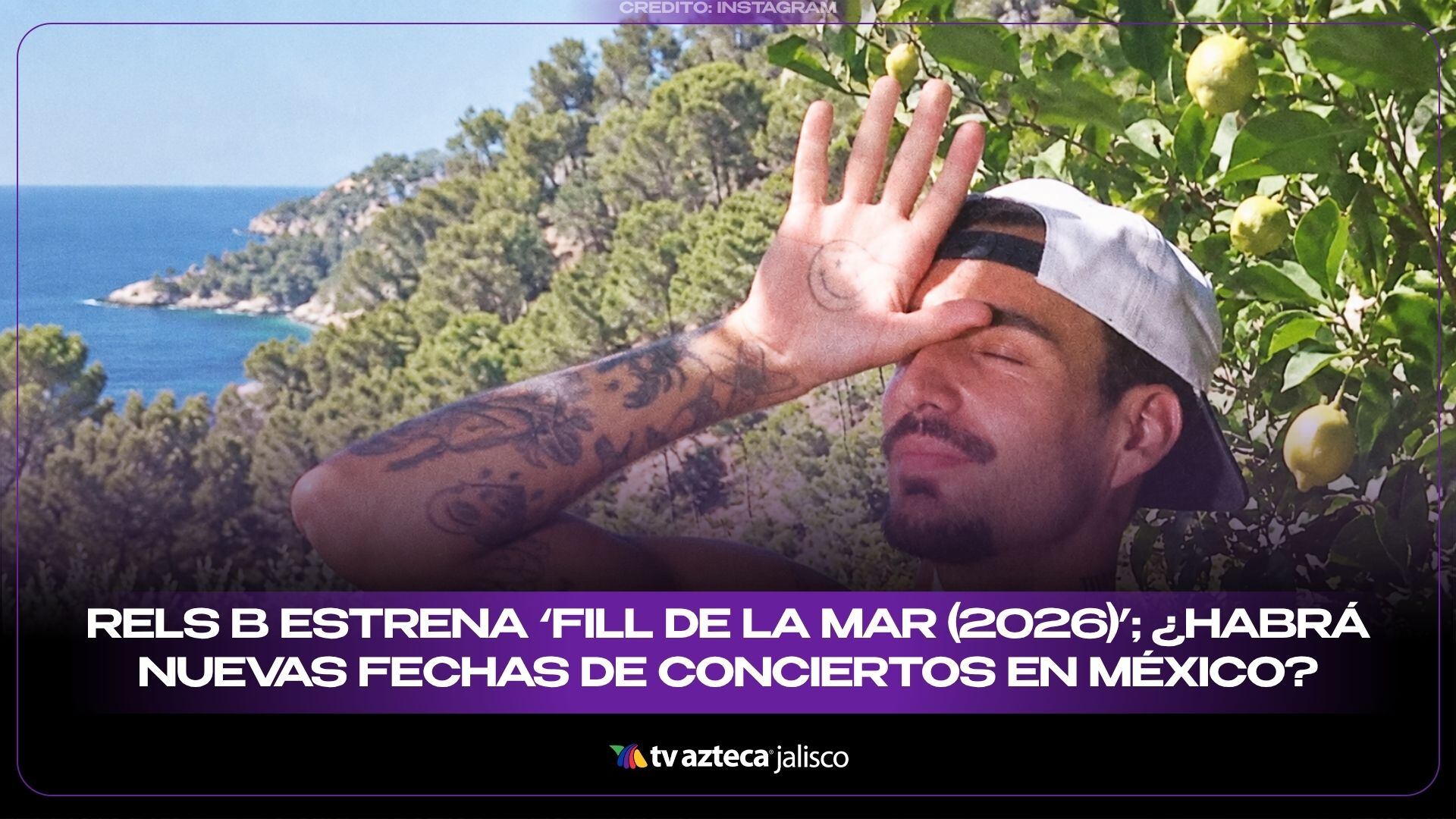 Rels B estrena su nuevo álbum ‘fill de la mar (2026)’; ¿habrá NUEVAS FECHAS de conciertos en México?