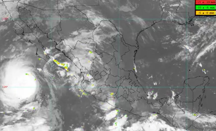 Depresión Tropical Dieciocho-E: Trayectoria, pronóstico de lluvias y efectos en Jalisco