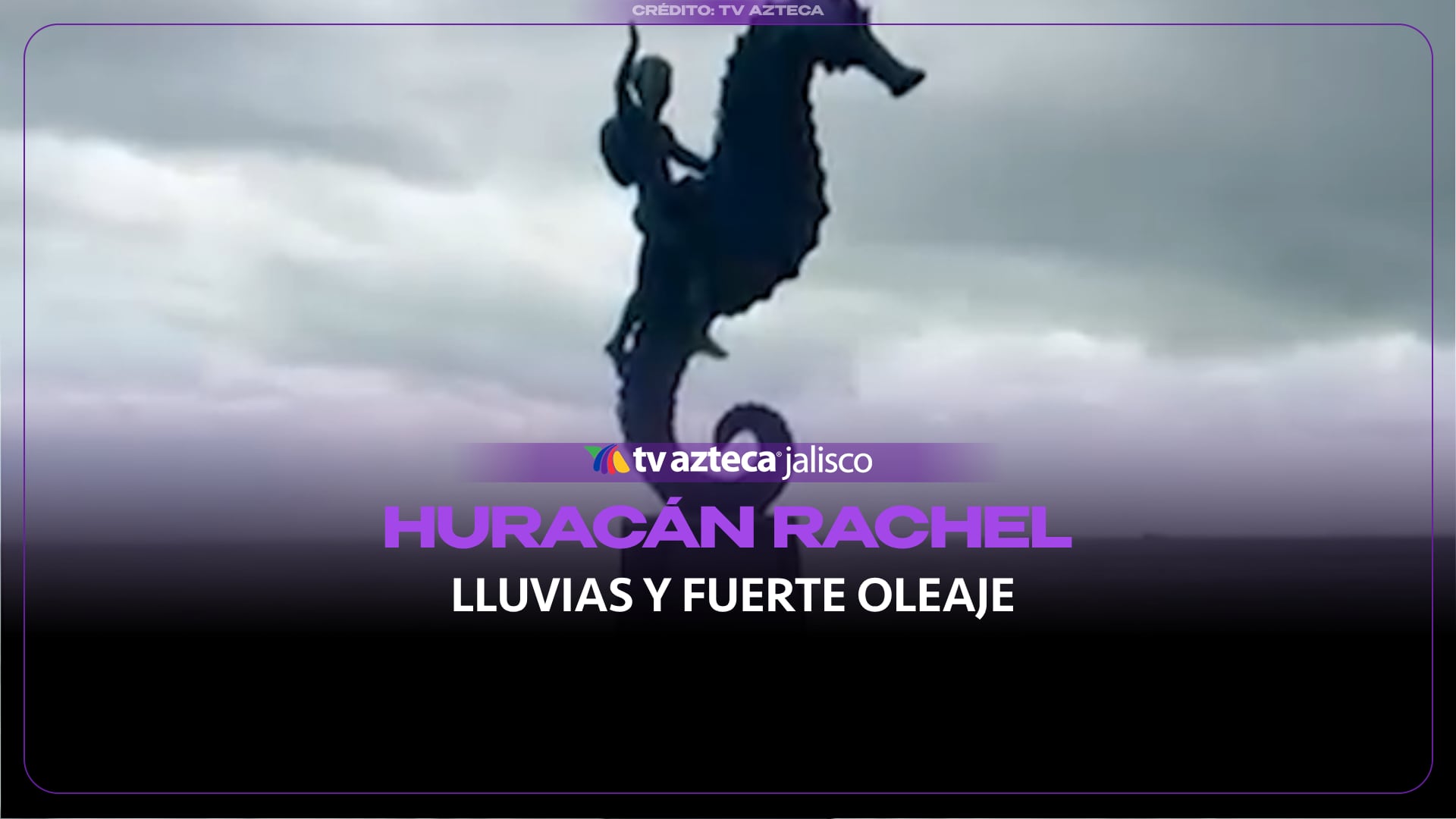 ¡Alerta en el Pacífico! El huracán Rachel amenaza a Puerto Vallarta con lluvias y peligroso oleaje