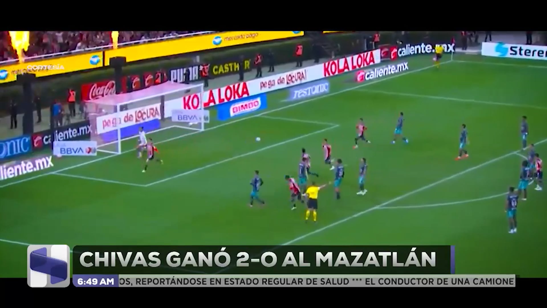 Chivas vs Mazatlán